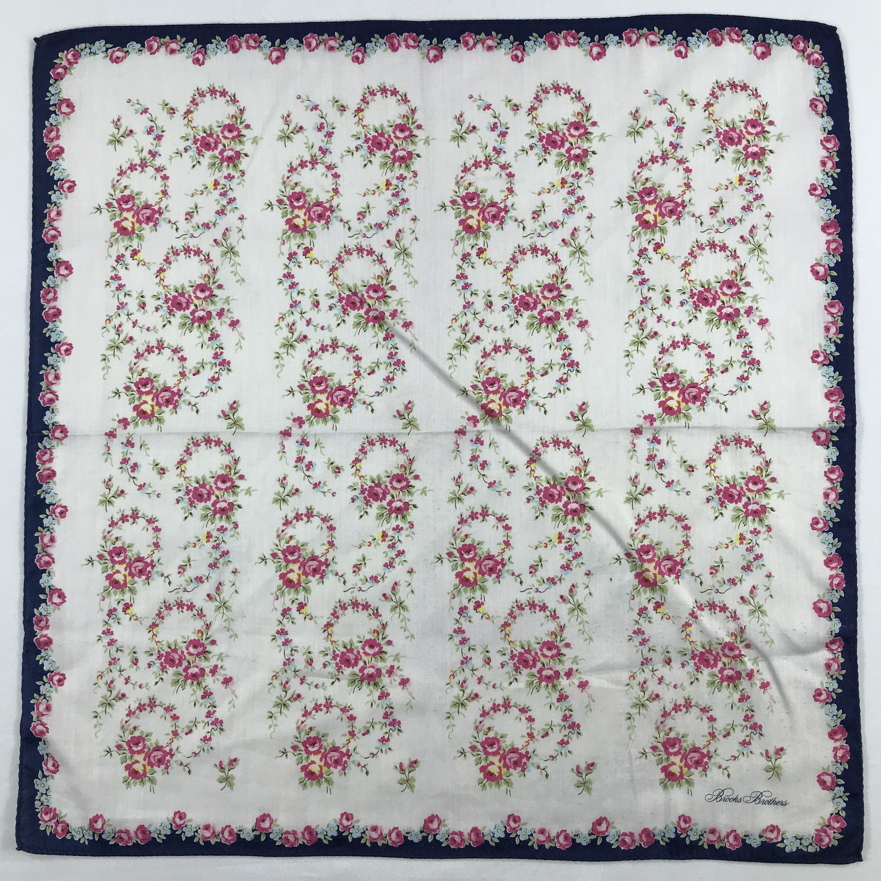 Brooks Brothers × Vintage Brooks Brothers Bandana / Handkerchief / Neckerchief - S1970 Size ONE SIZE - 1 Thumbnail