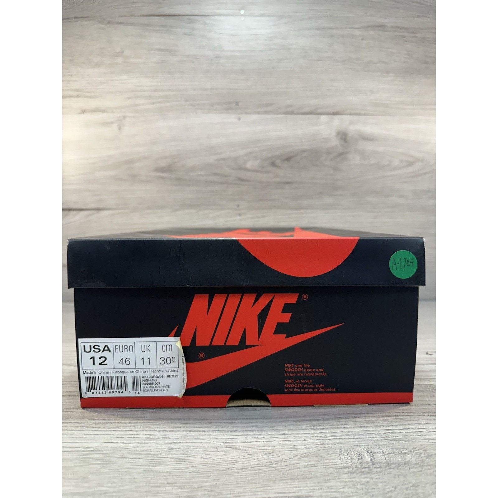 Jordan Brand Jordan 1 Retro OG High Royal 2017 - Size 12 Size US 12 / EU 45 - 8 Thumbnail
