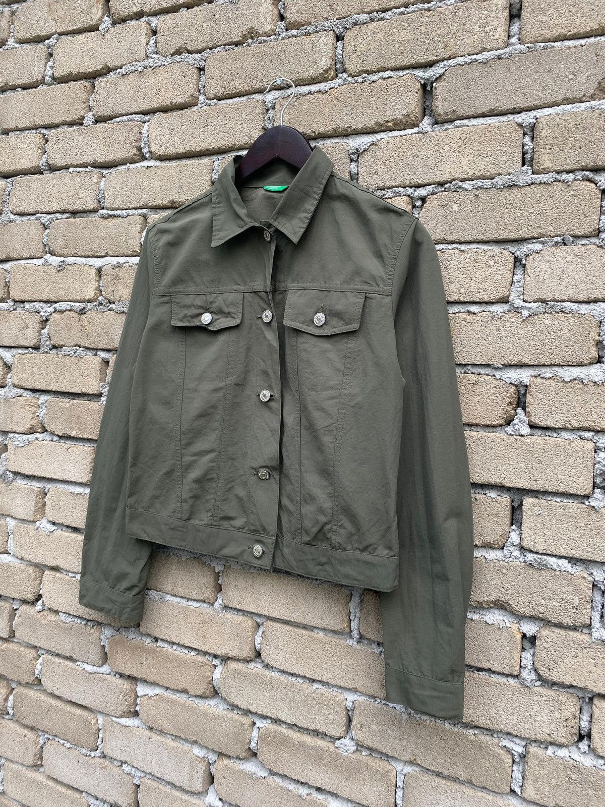 United Colors Of Benetton United Colors Of Benetton Trucker Style Jacket Size M / US 6-8 / IT 42-44 - 2 Thumbnail