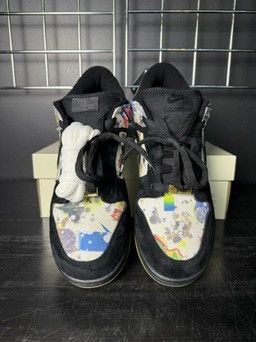 Nike Nike SB Dunk Low x Supreme "Rammellzee" Size US 12 / EU 45 - 7 Thumbnail