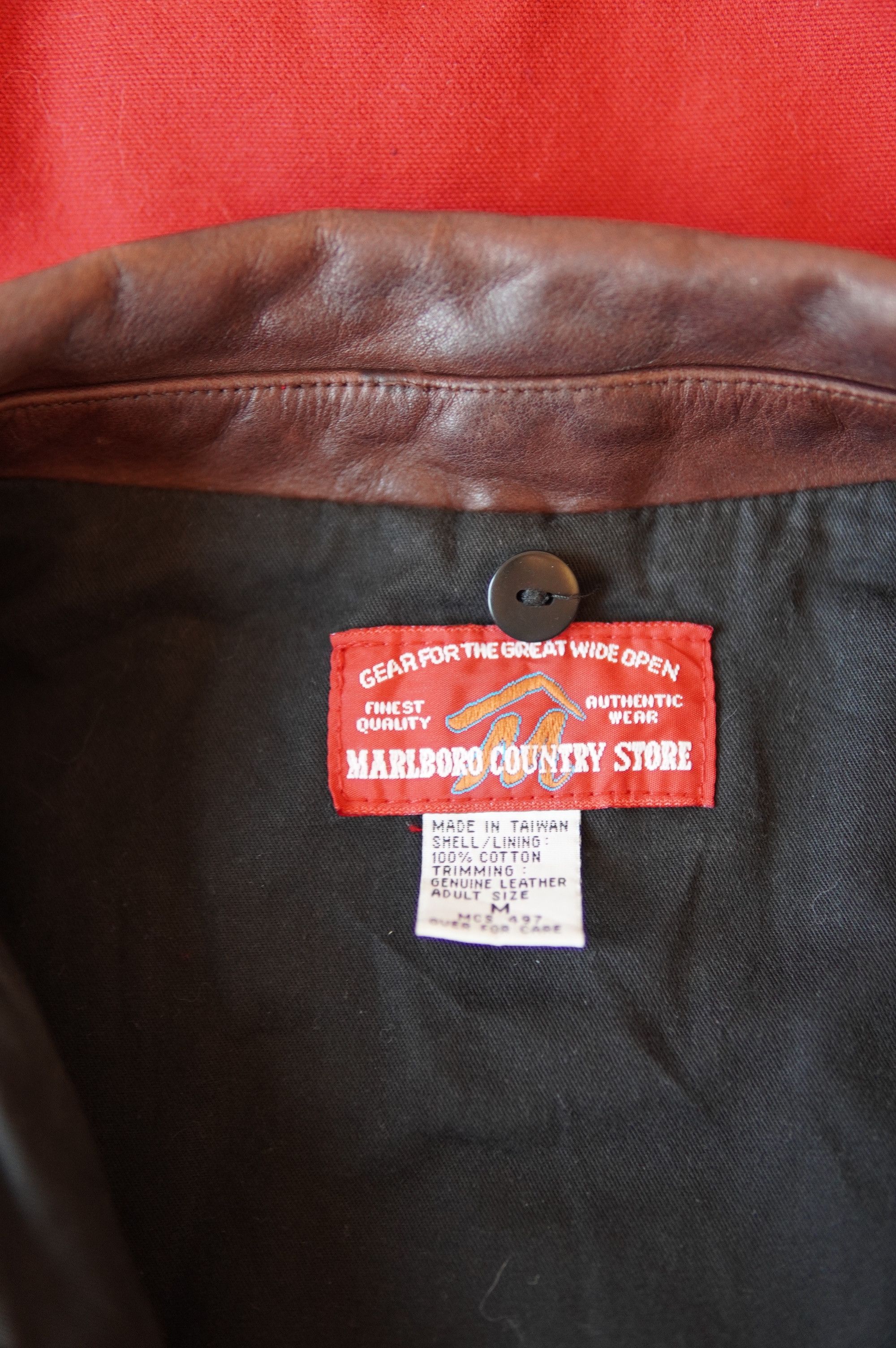 Marlboro Vintage 90s Marlboro Country Store Jacket NOS Deadstock Size US M / EU 48-50 / 2 - 9 Thumbnail