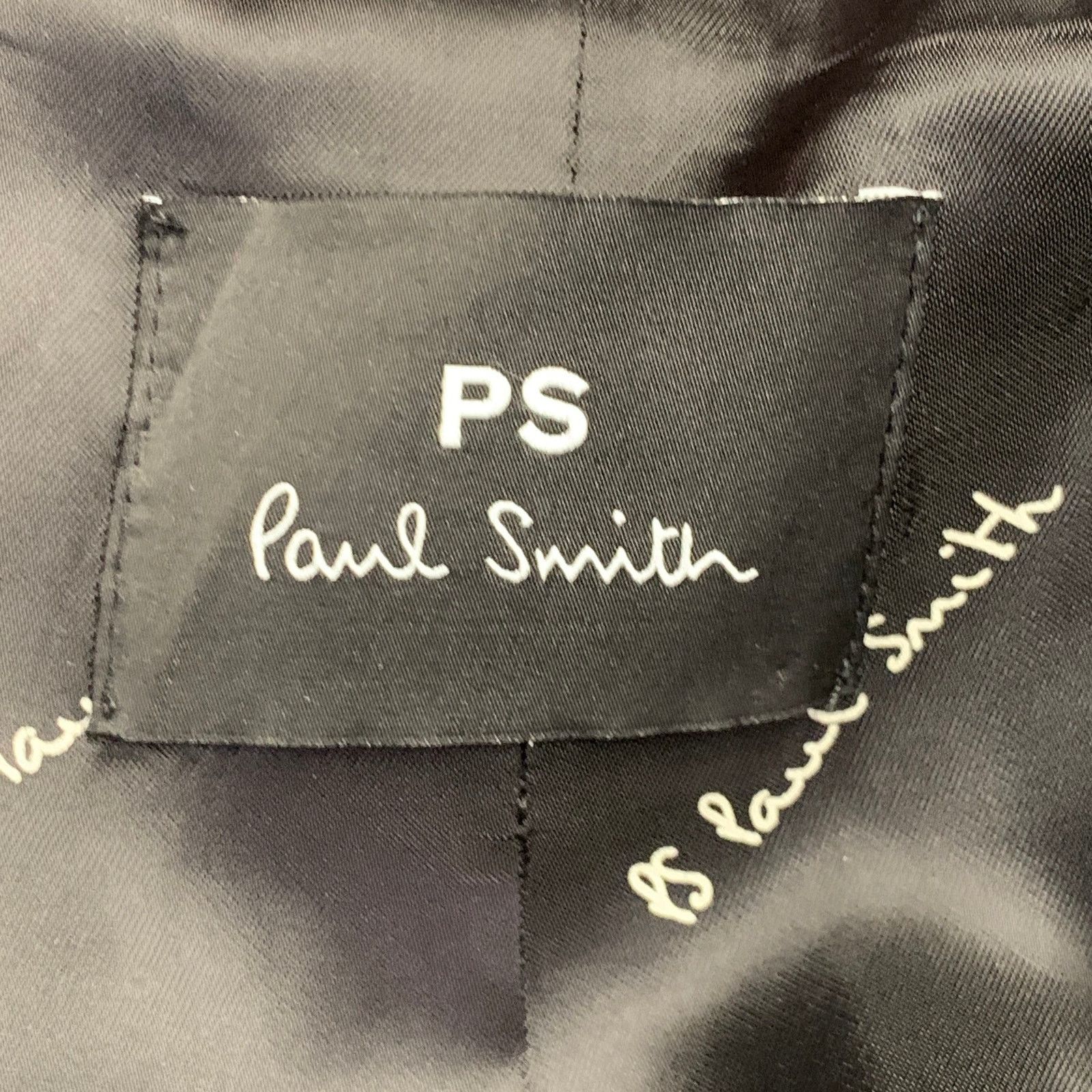 Paul Smith Black Blue Orange Window Pane Double Breasted Jacket Blazer Size M / US 6-8 / IT 42-44 - 6 Thumbnail
