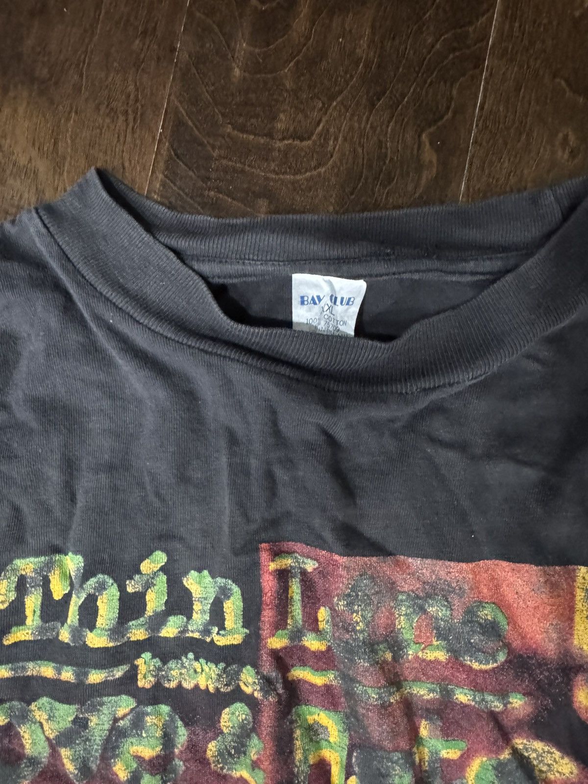 Vintage Vintage A Thin Line Between Love and Hate Size US XL / EU 56 / 4 - 3 Thumbnail