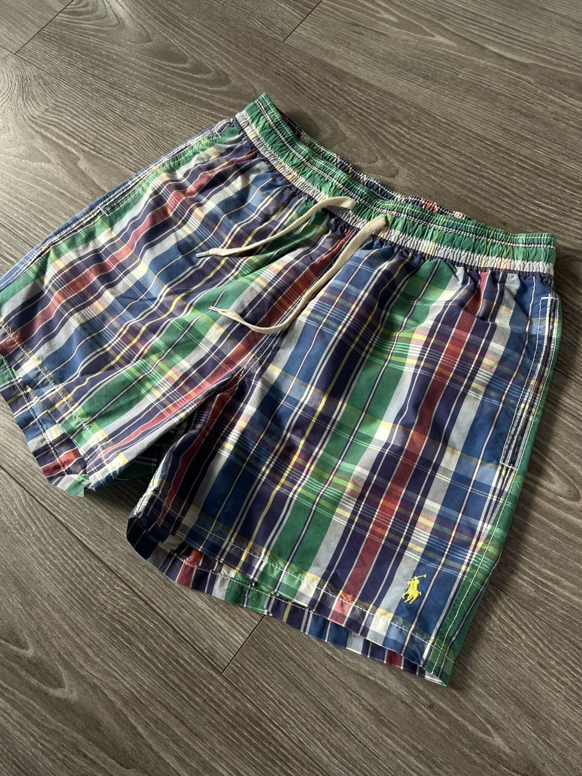 Polo Ralph Lauren × Ralph Lauren × Vintage ‼️Vintage Polo Ralph Lauren RRL Swim/Casual Shorts ‼️ Size US 34 / EU 50 - 8 Thumbnail