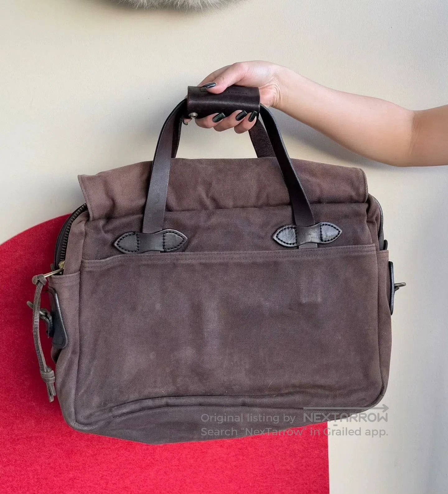 Filson Filson 70257 Canvas Crossbody Business Bag. Size ONE SIZE - 2 Thumbnail