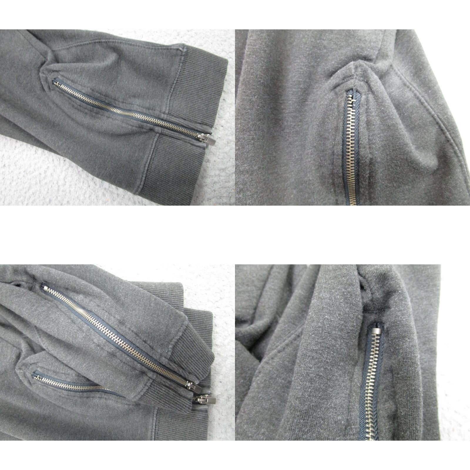 Free People Free People Movement Jogger Pants Womens Small Gray Fleece Zip Hem Sweatpants Size 28" / US 6 / IT 42 - 9 Thumbnail
