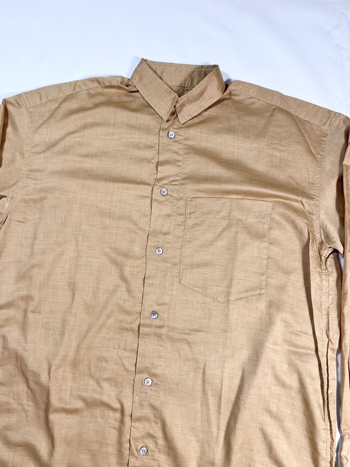 Issey Miyake ISSEY MIYAKE TUNIC LONG SHIRT Size US M / EU 48-50 / 2 - 2 Thumbnail