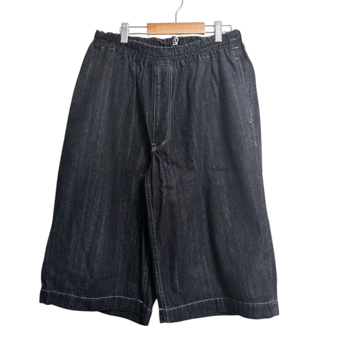 Comme des Garcons Black COMME des GARCONS BLACK Denim Shorts Size US 30 / EU 46 - 1 Thumbnail