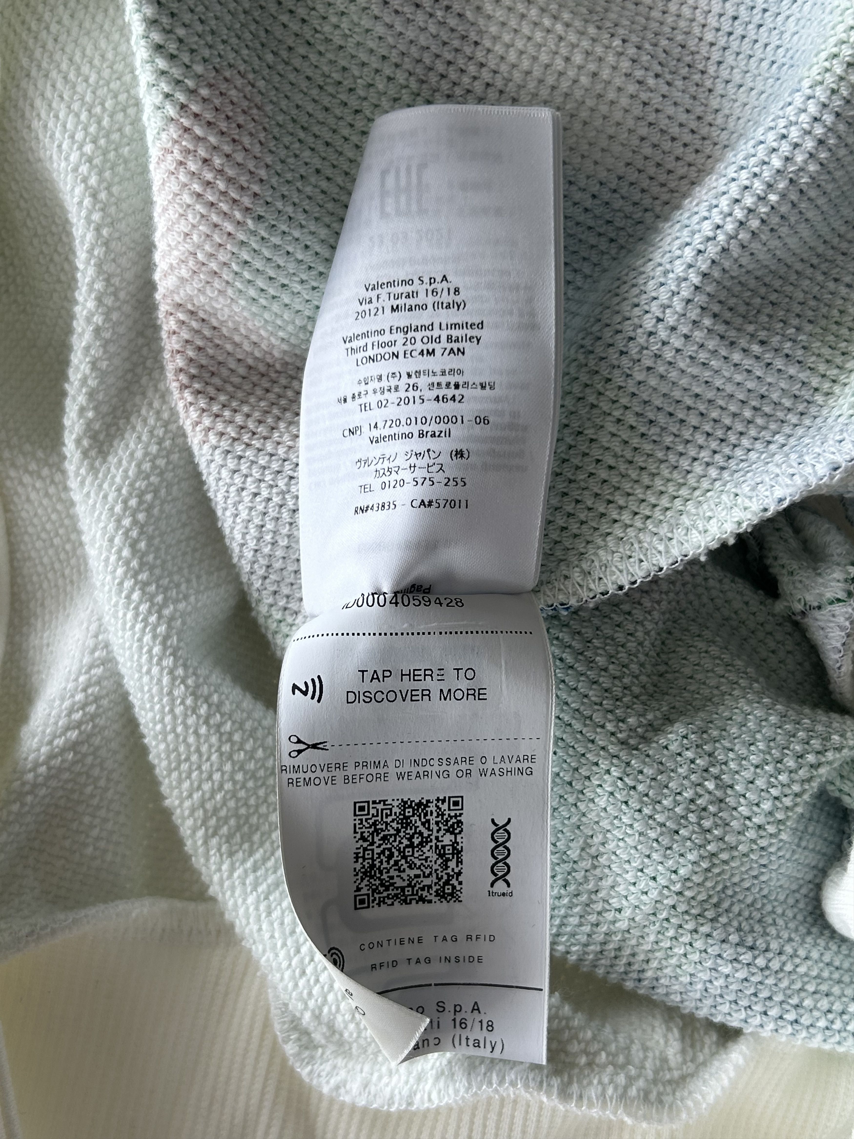 Valentino Valentino White & Camouflage Logo Hoodie Size US XXL / EU 58 / 5 - 8 Thumbnail
