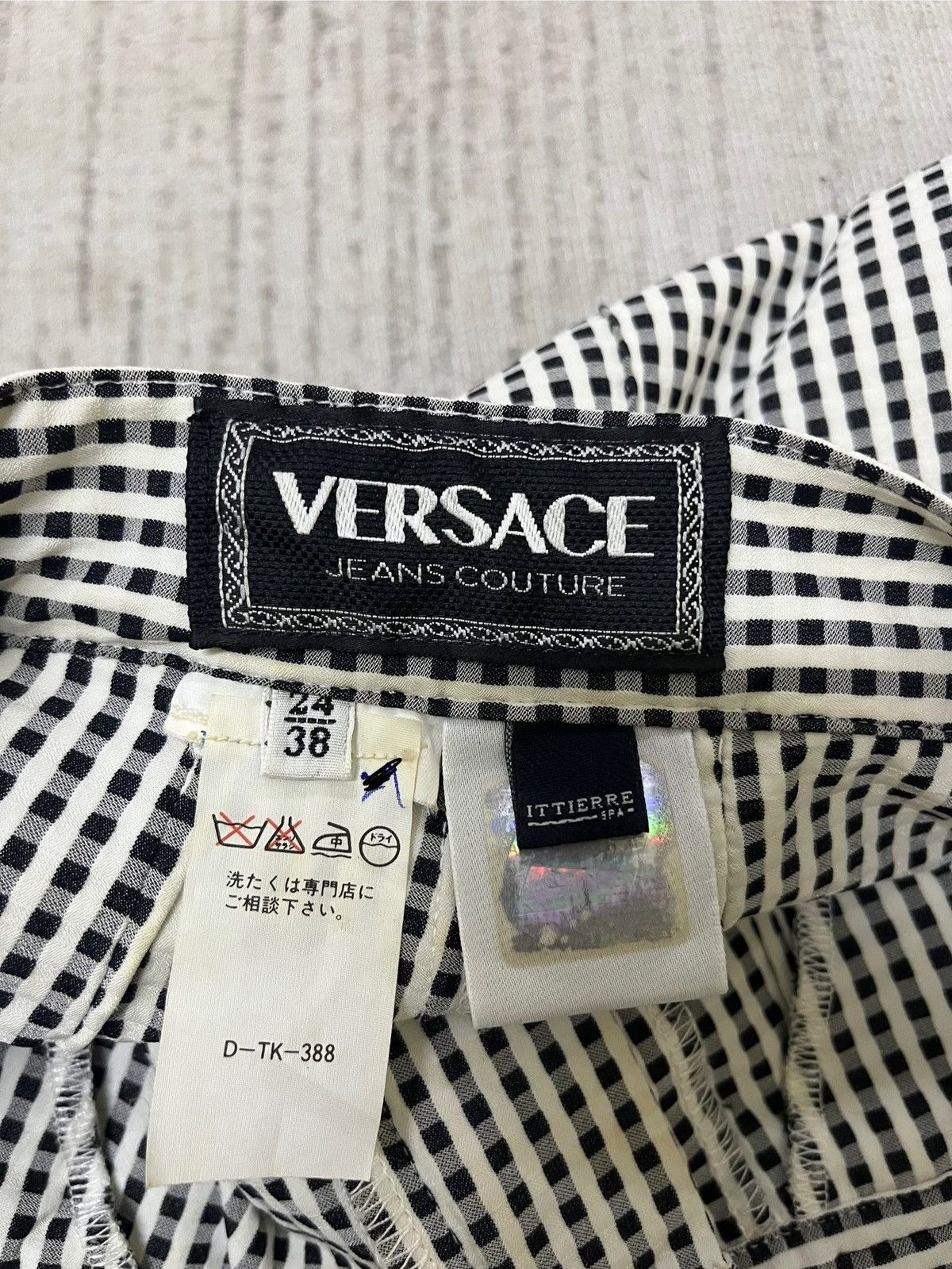 Versace Vintage 80s Versace medusa pant Size 26" / US 2 / IT 38 - 10 Thumbnail