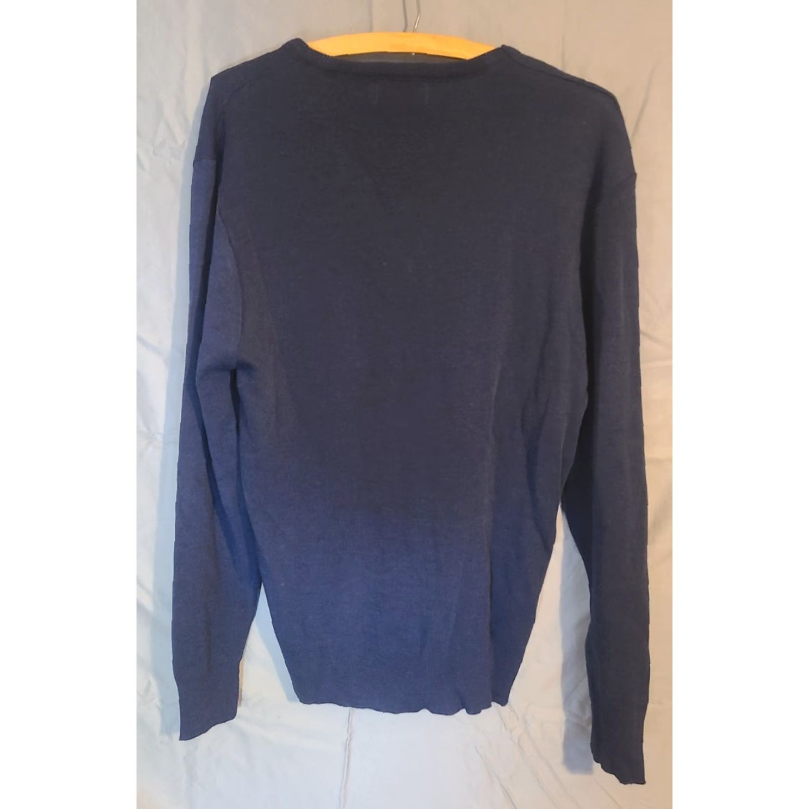 Vintage VINTAGE Deadstock Botany 500 Mens L Sweater Shetland Pullover Navy NWT Size US L / EU 52-54 / 3 - 5 Thumbnail