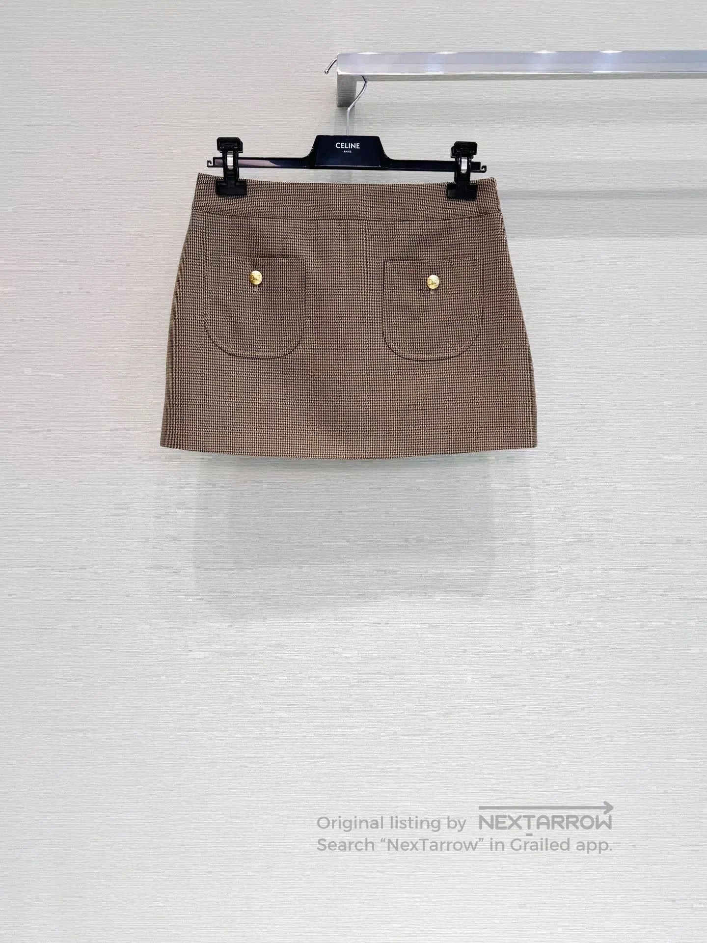 Celine Celine Classic Pocket Solid Skirt. Size 37" - 1 Thumbnail