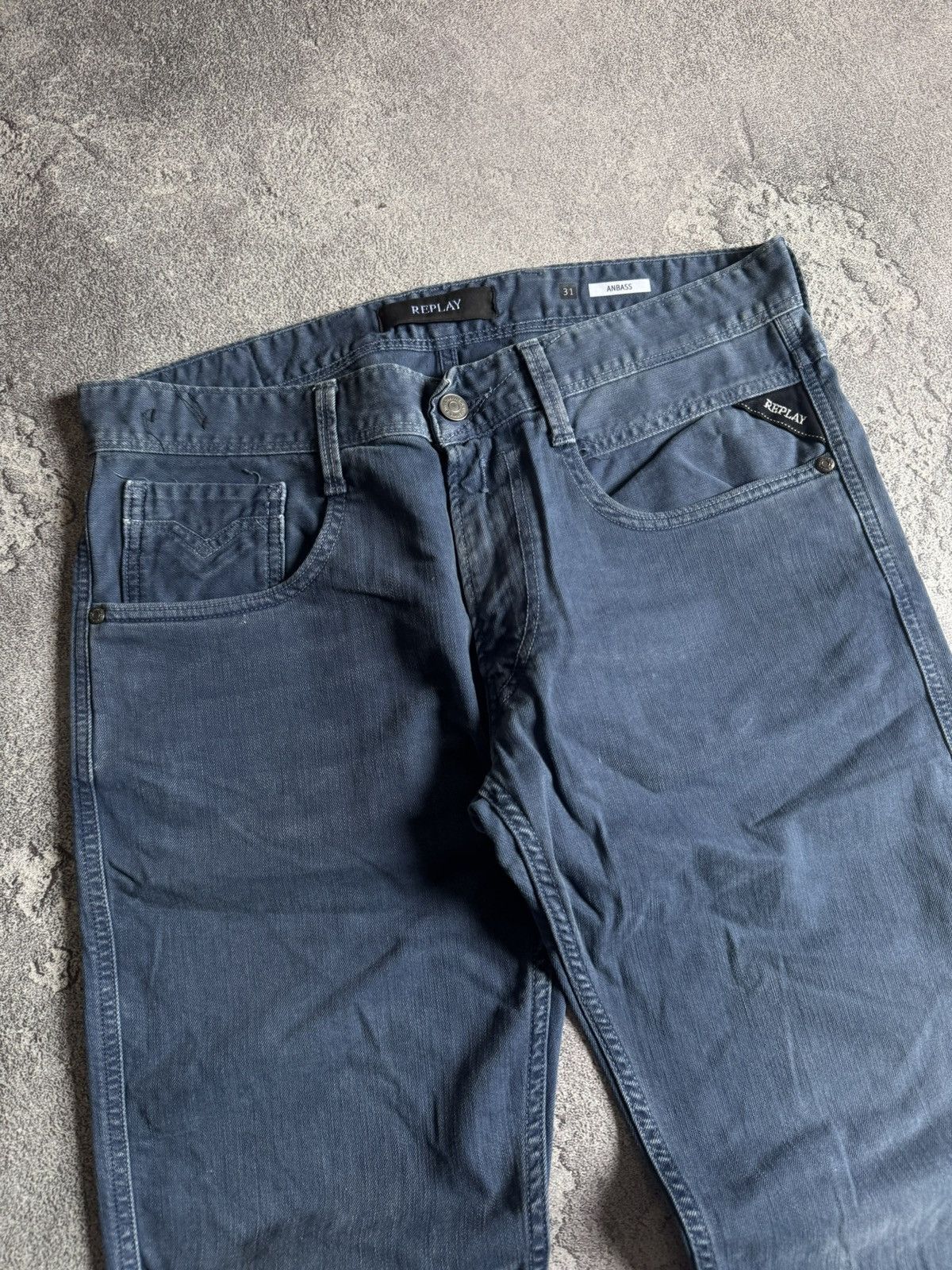 Replay Replay 31/30 Anbass denim pants trousers 👖 jeans casual Size US 31 - 9 Thumbnail