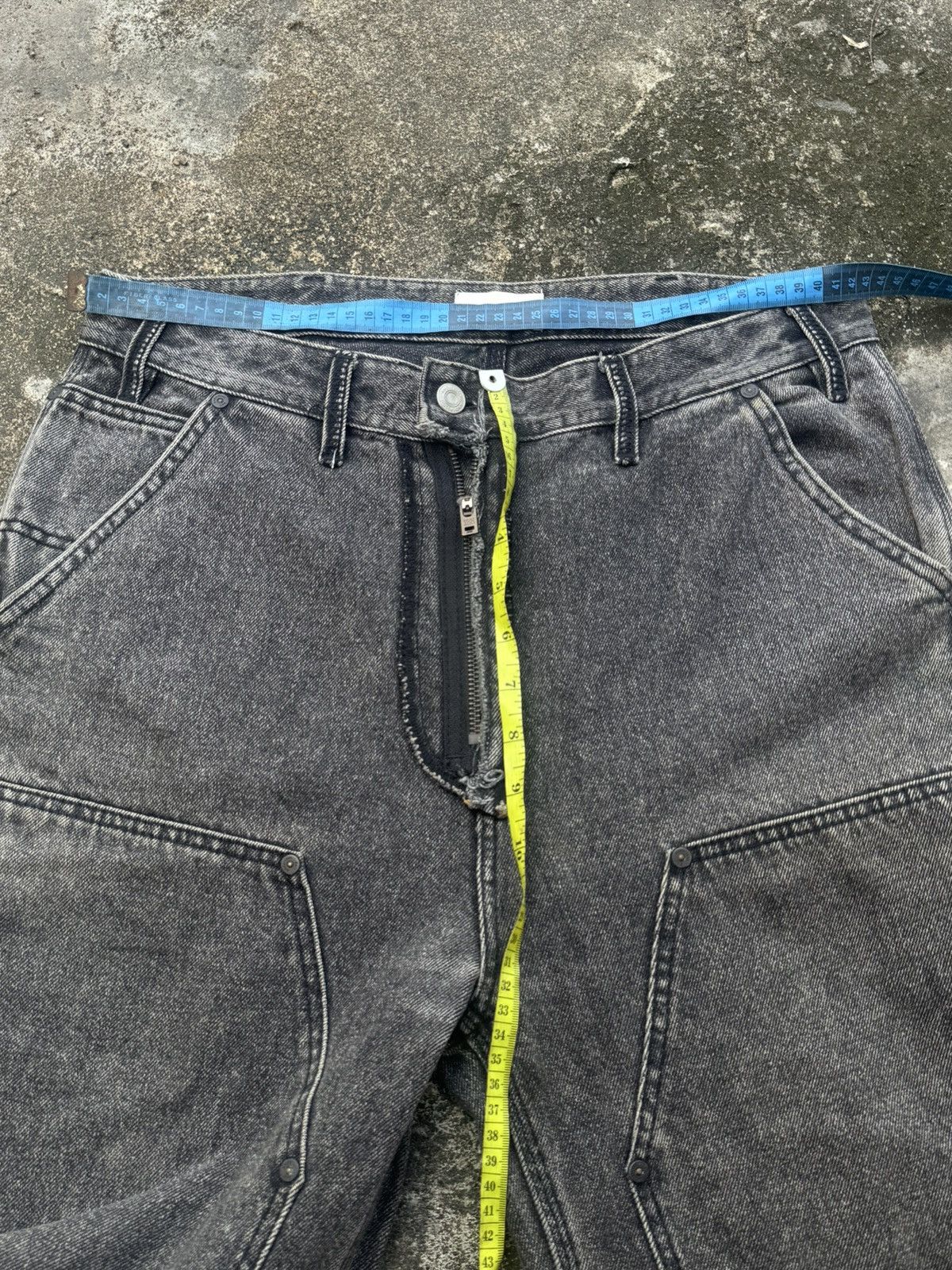 Andersson Bell Archived Andersson Bell Denim Pants Double Knee Carpenter JW Size US 33 - 8 Thumbnail