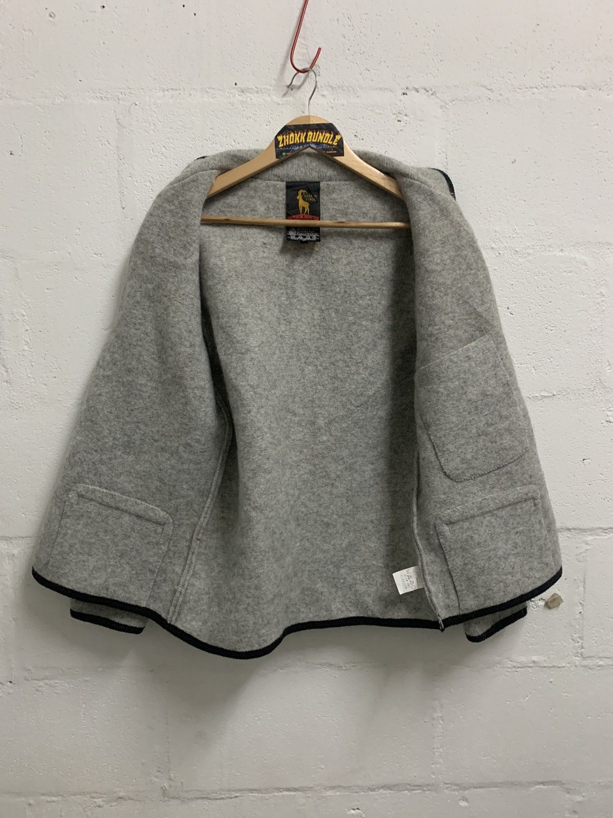 Japanese Brand × Vintage Steinbock Austria Boiled Wool Jacket Size M / US 6-8 / IT 42-44 - 4 Thumbnail