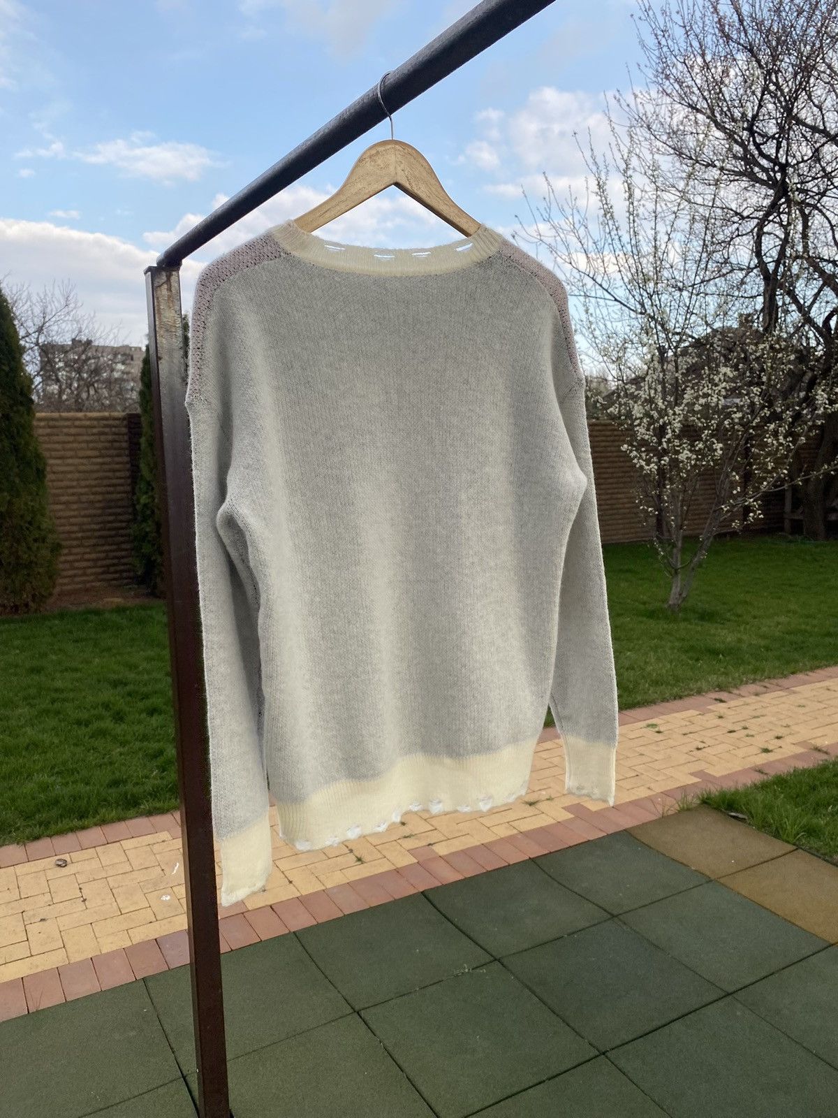 Vintage Y2K Angel Sweater Grunge Distressed Knit Vintage Aesthetic Size L / US 10 / IT 46 - 12 Thumbnail