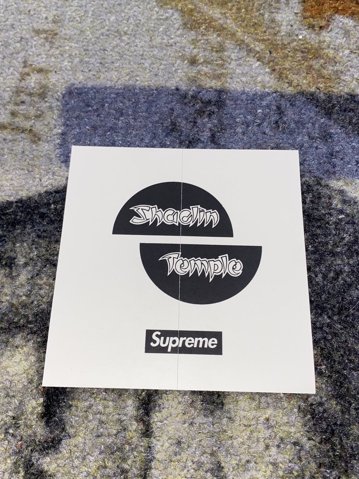 Supreme Supreme Shaolin Temple Sticker Size ONE SIZE - 2 Thumbnail