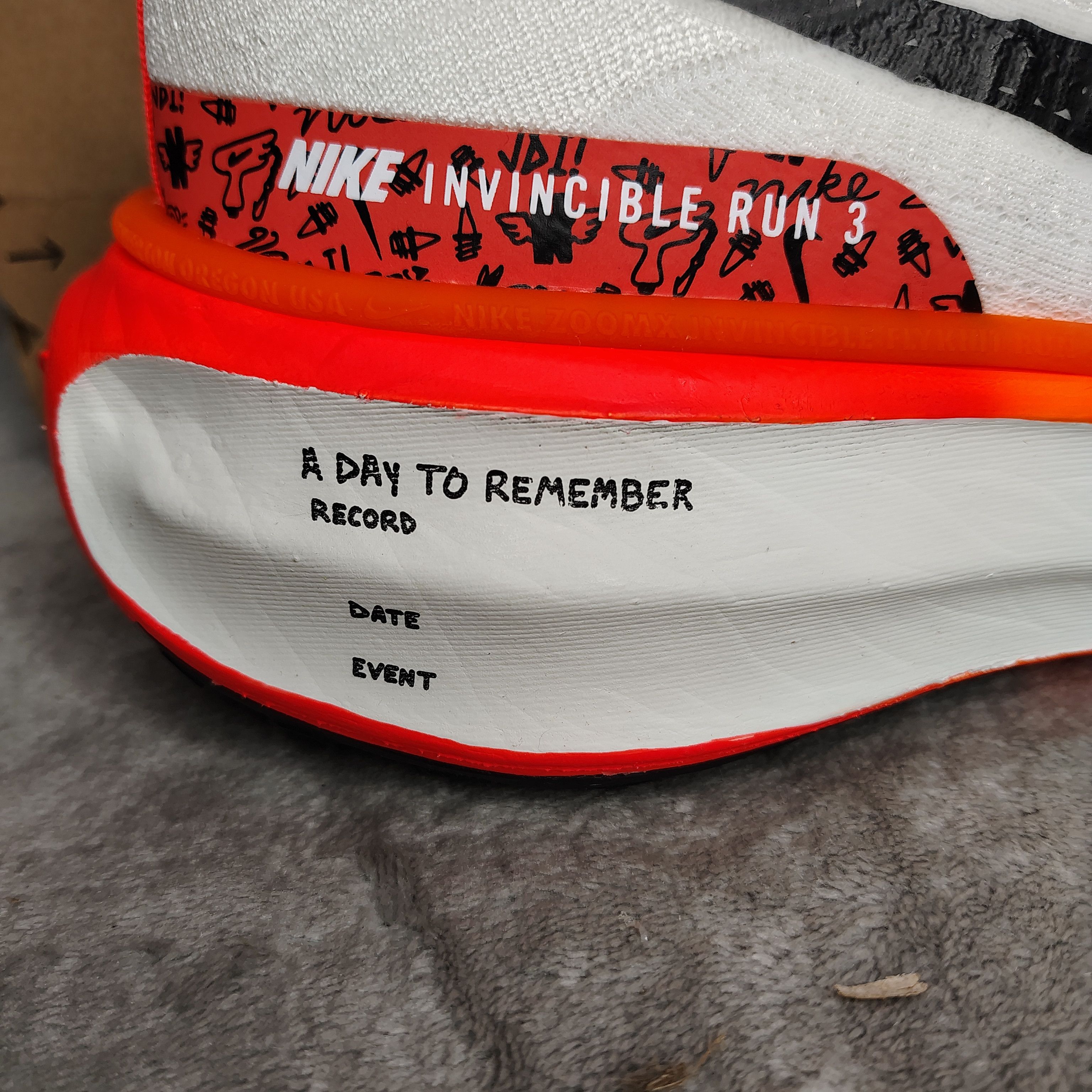 Nike Nike Zoomx Invincible Run FK 3 HF4915-100 Elite Mens Size 13 Size US 13 / EU 46 - 2 Thumbnail