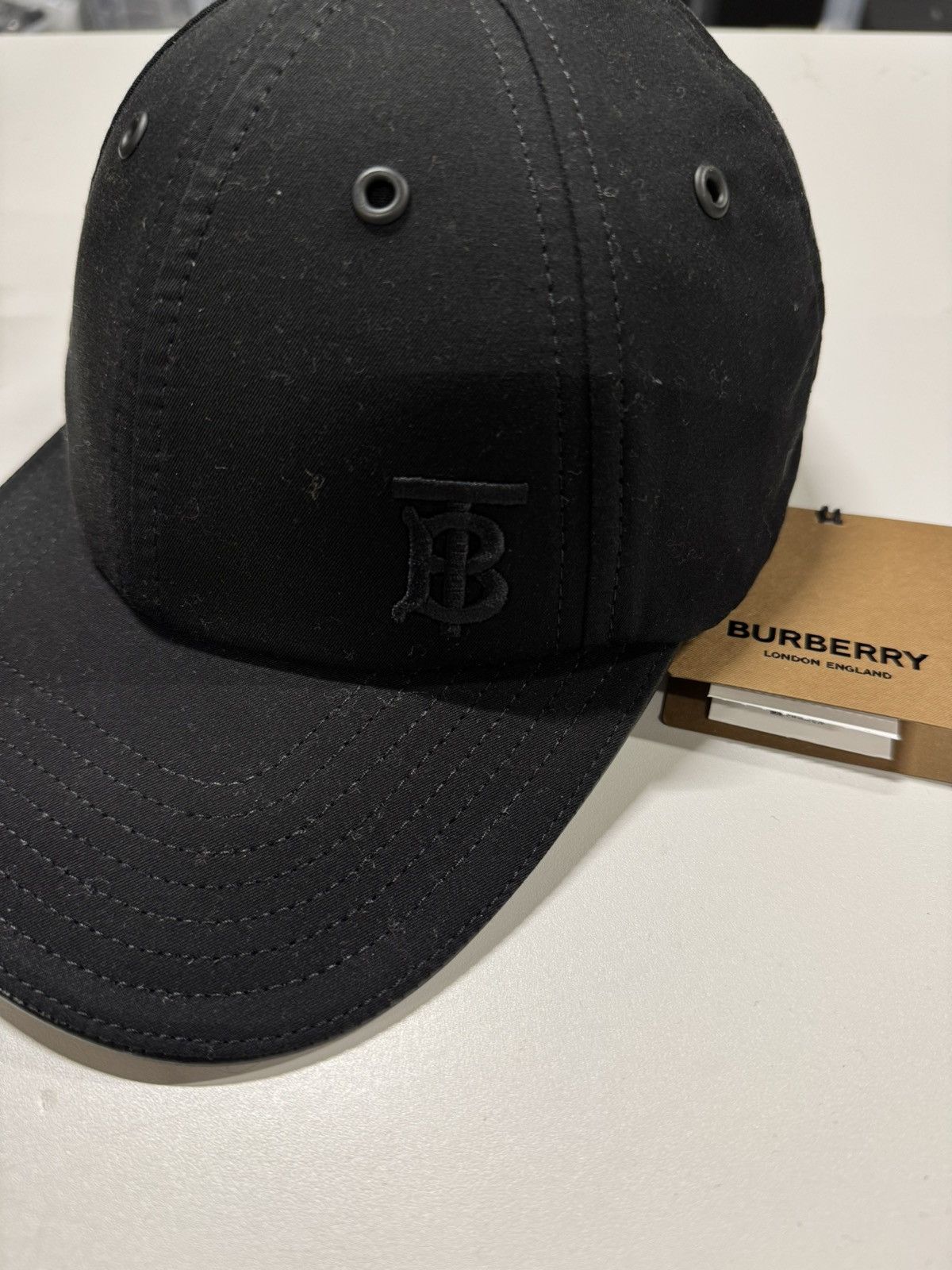 Burberry Burberry Check Baseball Cap NEW 475$ Size ONE SIZE - 3 Thumbnail