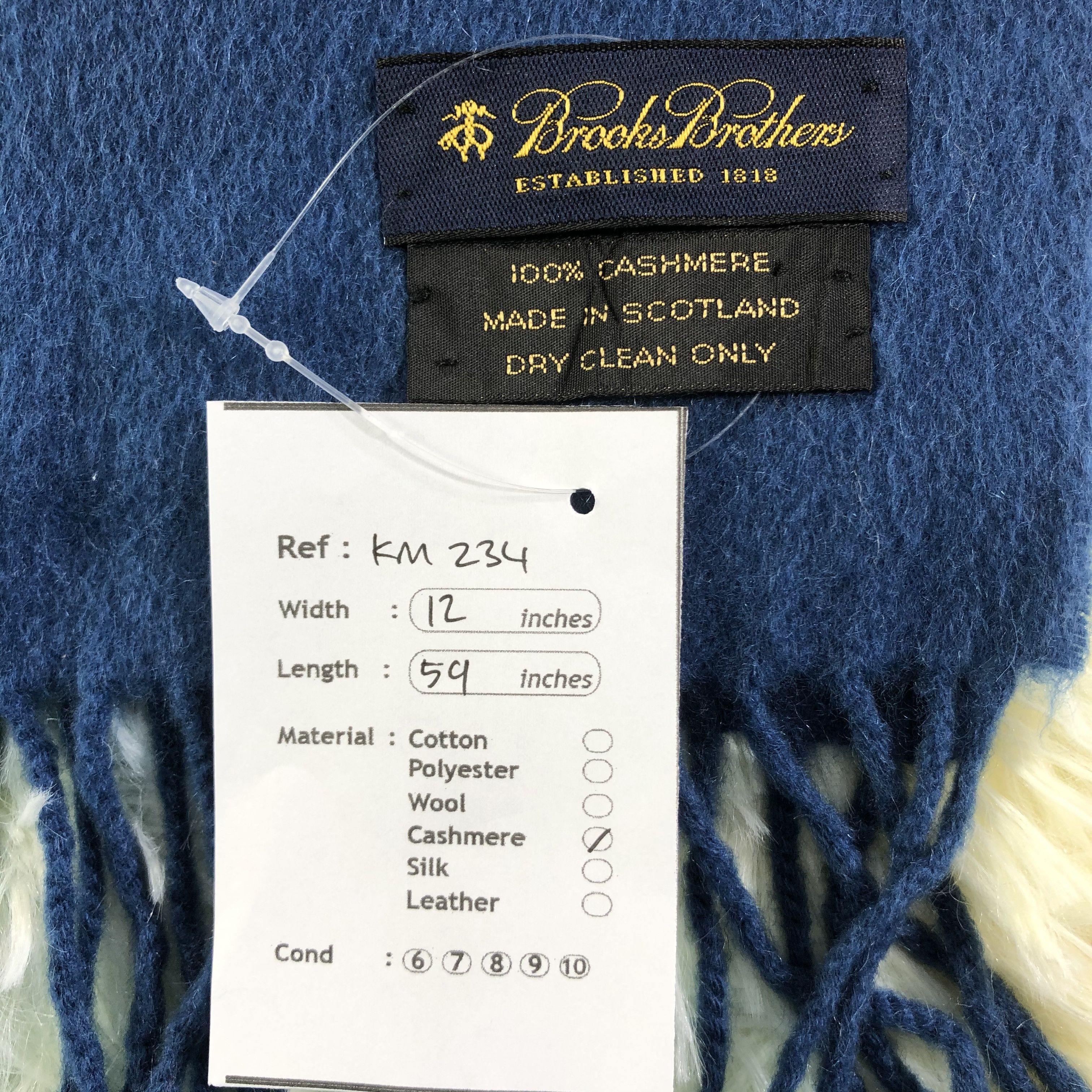 Brooks Brothers Brooks Brothers Scarf / Muffler / Neckwear - KM234 Size ONE SIZE - 5 Thumbnail