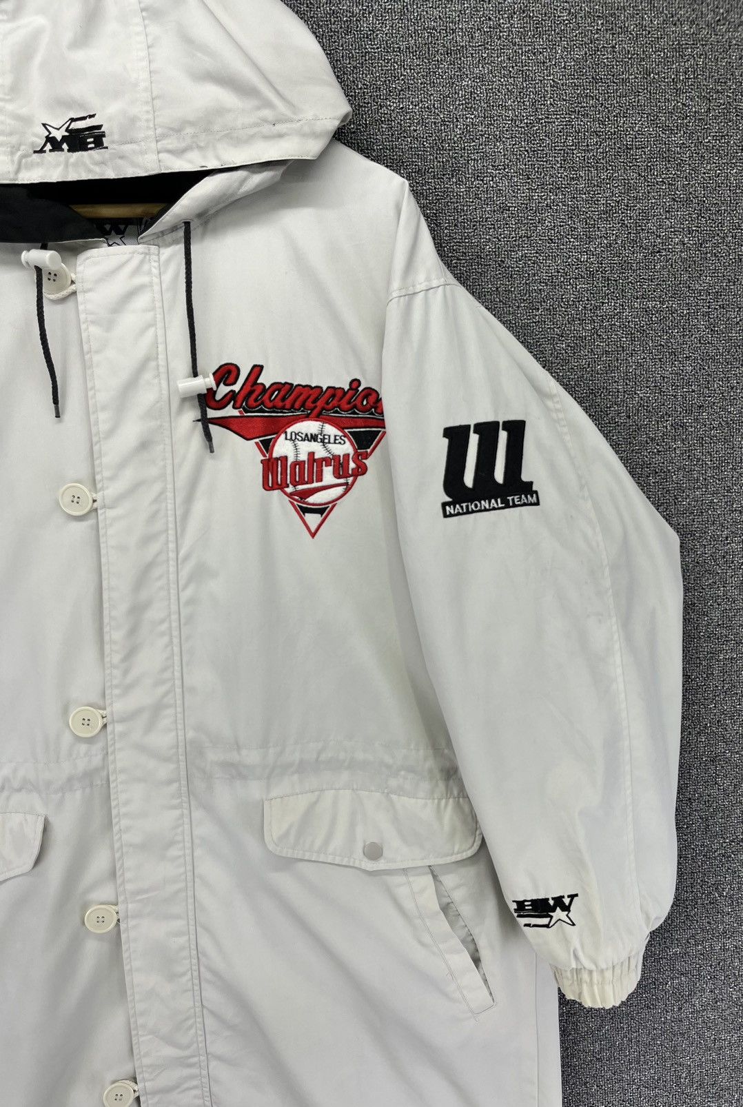 Japanese Brand Vintage Bayleaf Walker Champions Walrus Los Angeles Jacket Size US L / EU 52-54 / 3 - 10 Thumbnail
