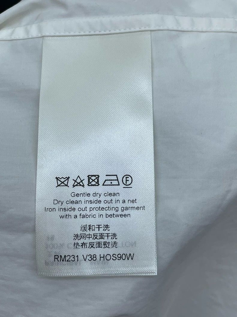 Louis Vuitton Louis Vuitton White wavy shirt Size US M / EU 48-50 / 2 - 8 Thumbnail