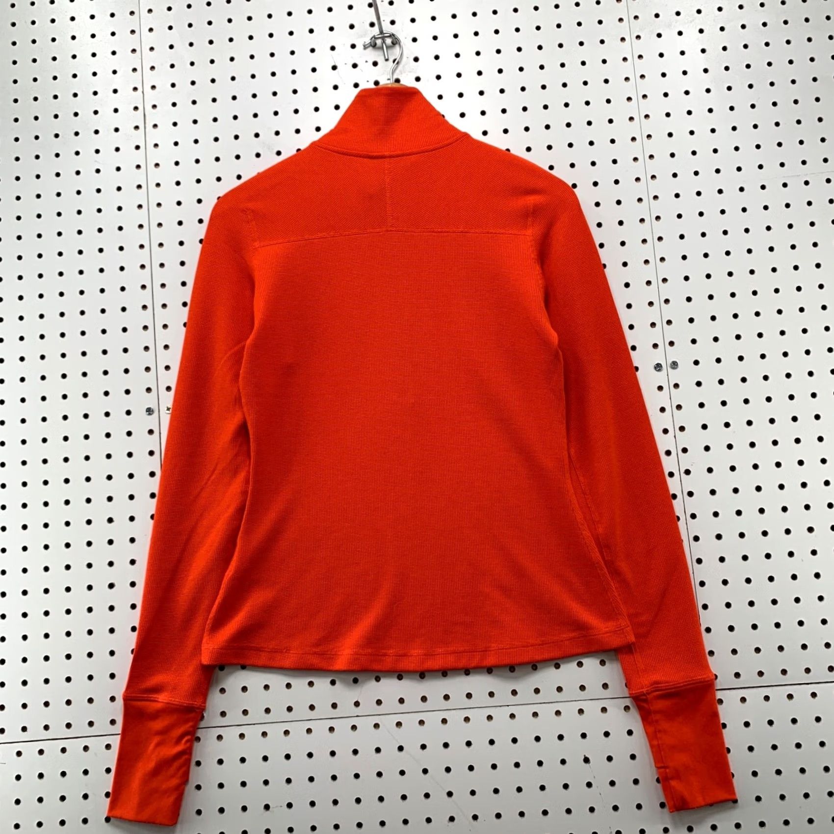 Nike Nike ACG Active Top Womens Medium Orange Long Sleeve Pullover 1/2 Zip Size M / US 6-8 / IT 42-44 - 2 Thumbnail