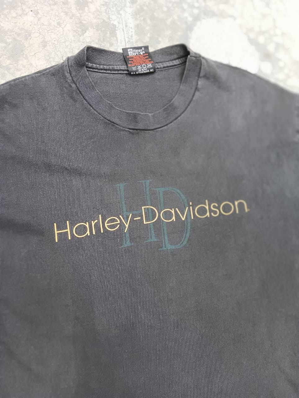 Harley Davidson × Vintage Harley Davidson vintage t-shirt Size US L / EU 52-54 / 3 - 4 Thumbnail