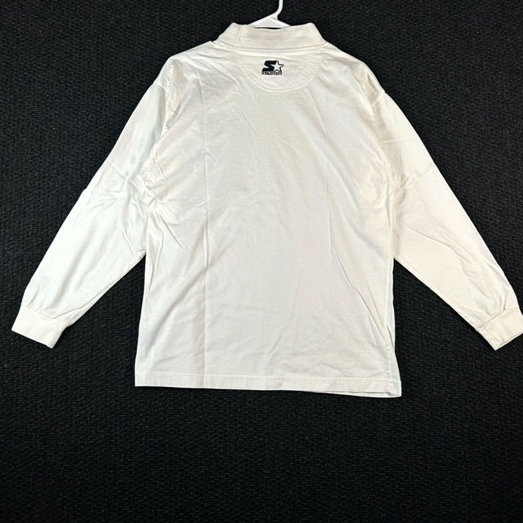 Starter VINTAGE Starter Team NFL White Pullover Collared Green Bay Packers Shirt Mens Large Size US L / EU 52-54 / 3 - 4 Thumbnail