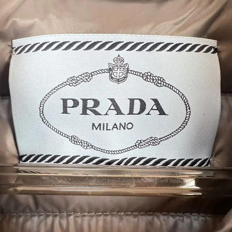 Prada Prada Men's Puffer Jacket in Deep Navy. Size US M / EU 48-50 / 2 - 3 Thumbnail