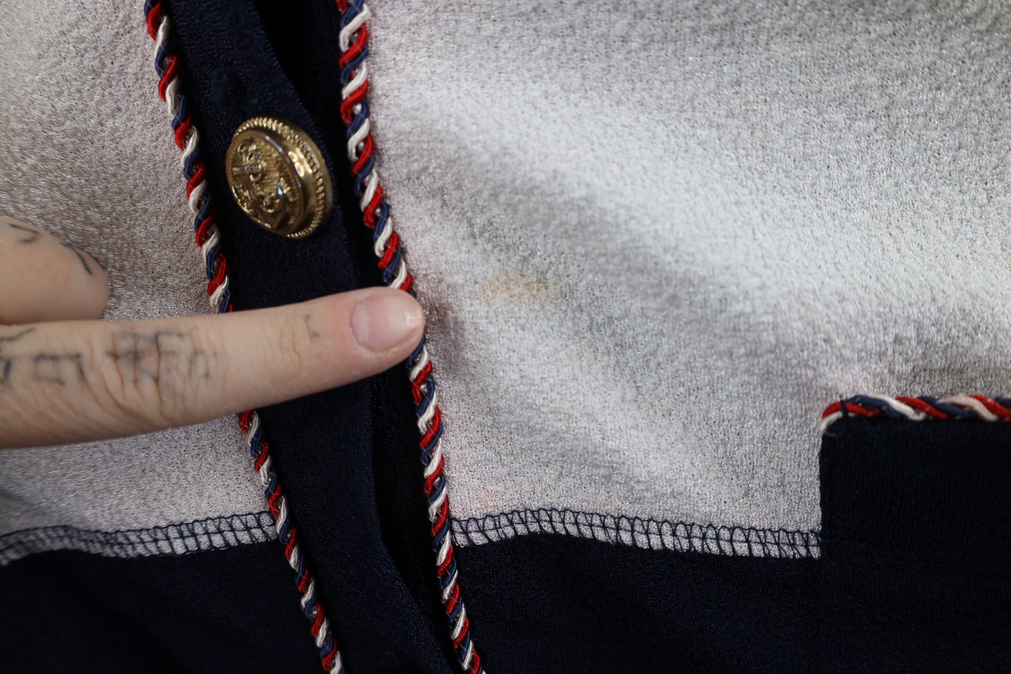 Vintage Vintage 90s Streetwear Sailing Knit Cardigan Sweater USA Size M / US 6-8 / IT 42-44 - 7 Thumbnail