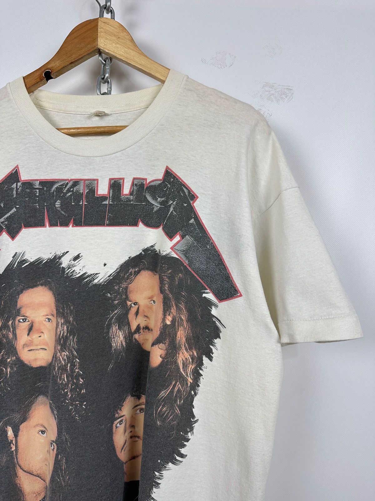 Band Tees Vintage 1991-93 Metallica Wherever I May Roam Brockum Shirt Size US XL / EU 56 / 4 - 6 Thumbnail