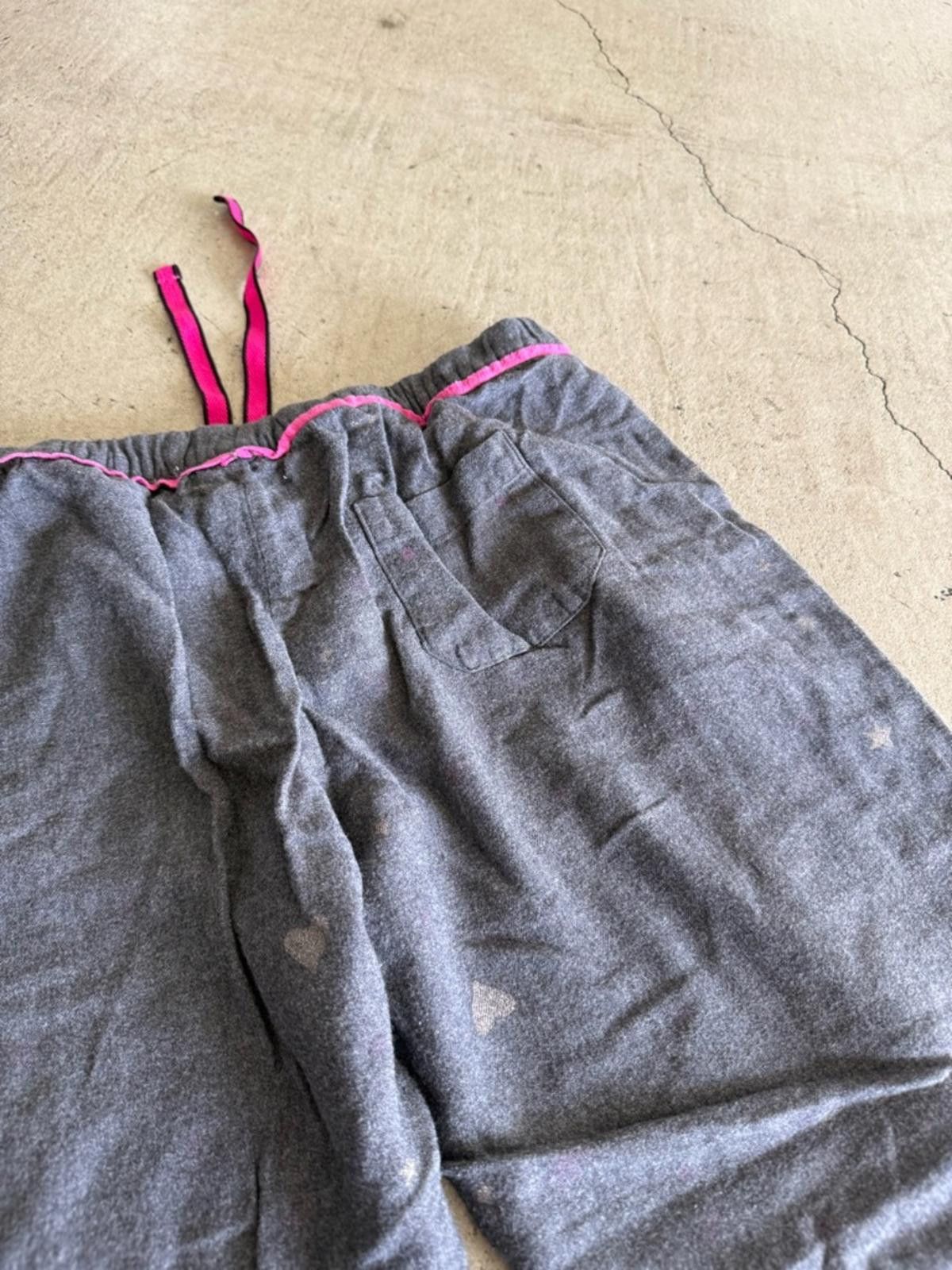DKNY DKNY / Fleece Pajama Pants / Gray Pink Size ONE SIZE - 7 Thumbnail