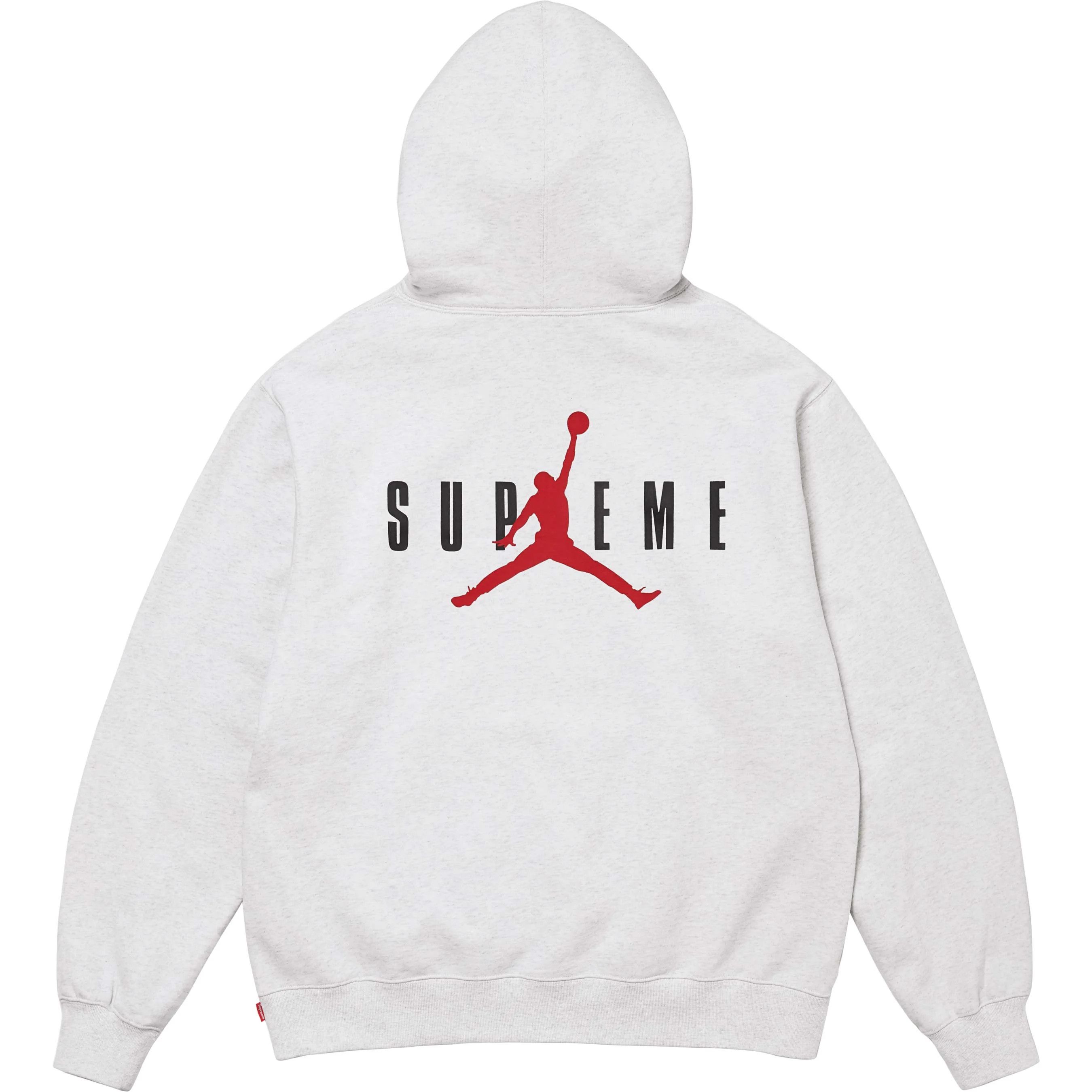 Jordan Brand × Supreme Supreme Jordan Hooded Sweatshirt Size US S / EU 44-46 / 1 - 2 Thumbnail