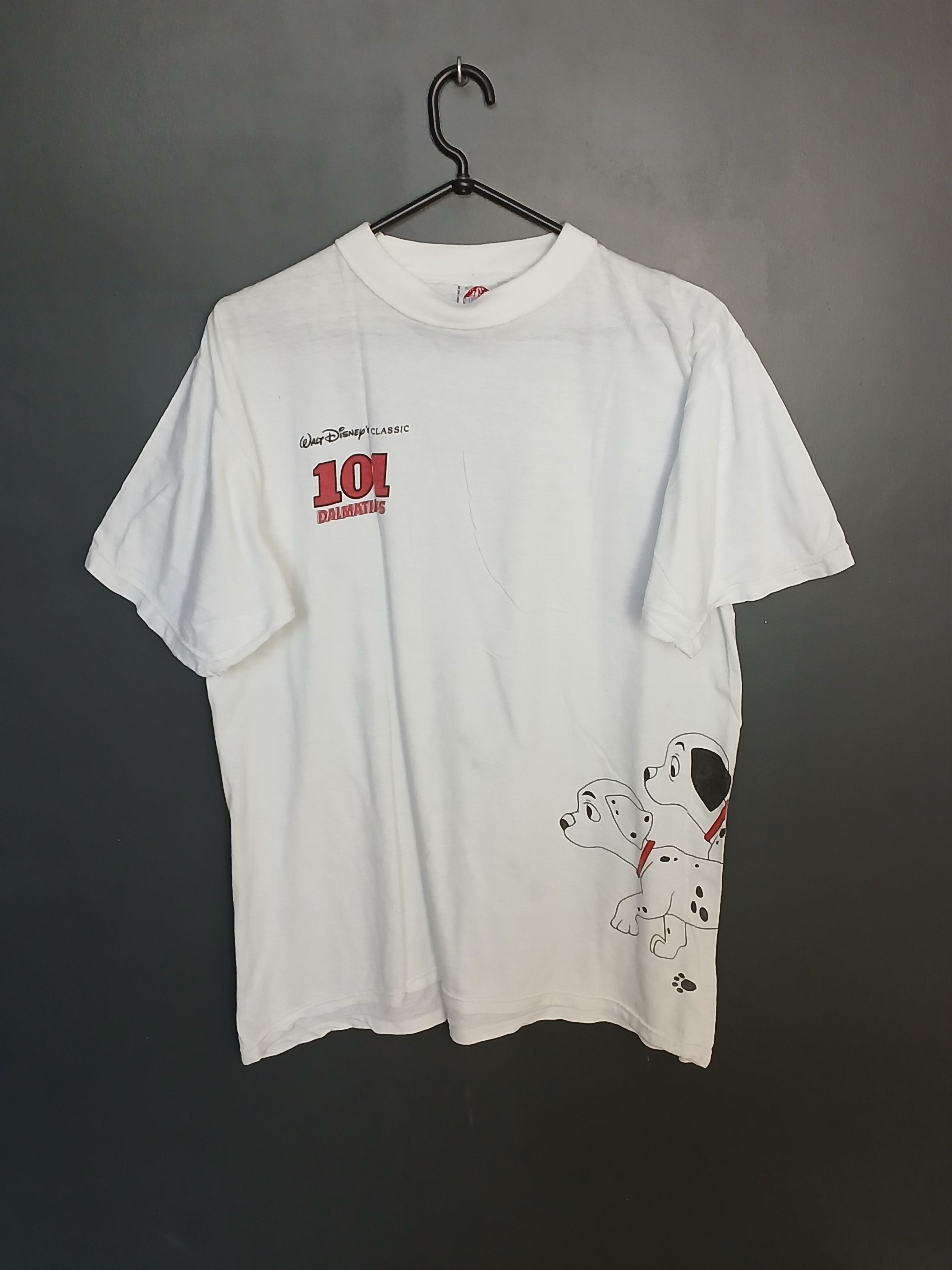 Cartoon Network × Disney × Vintage Vintage Disney 101 Dalmatians T-Shirt Size US XL / EU 56 / 4 - 1 Thumbnail