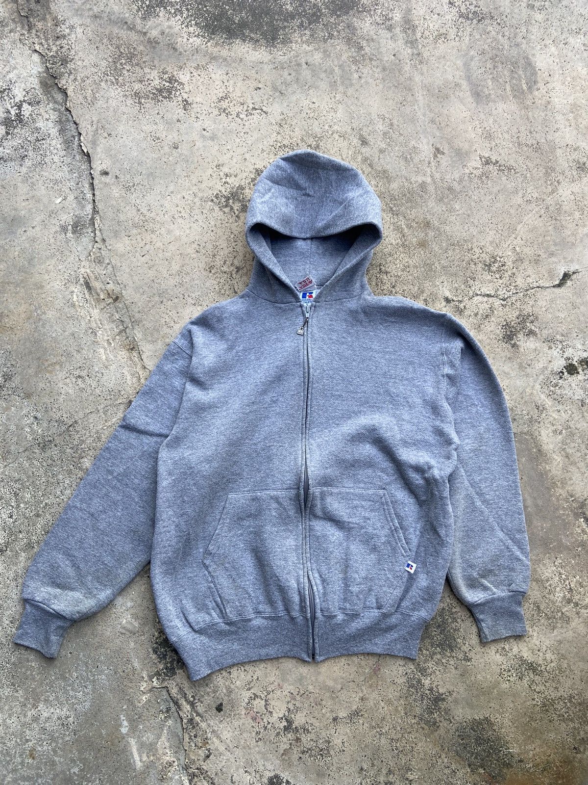 Avirex RARE Vintage 90’s Russell Athletic x Avirex Zipper Hoodie Size US L / EU 52-54 / 3 - 2 Thumbnail
