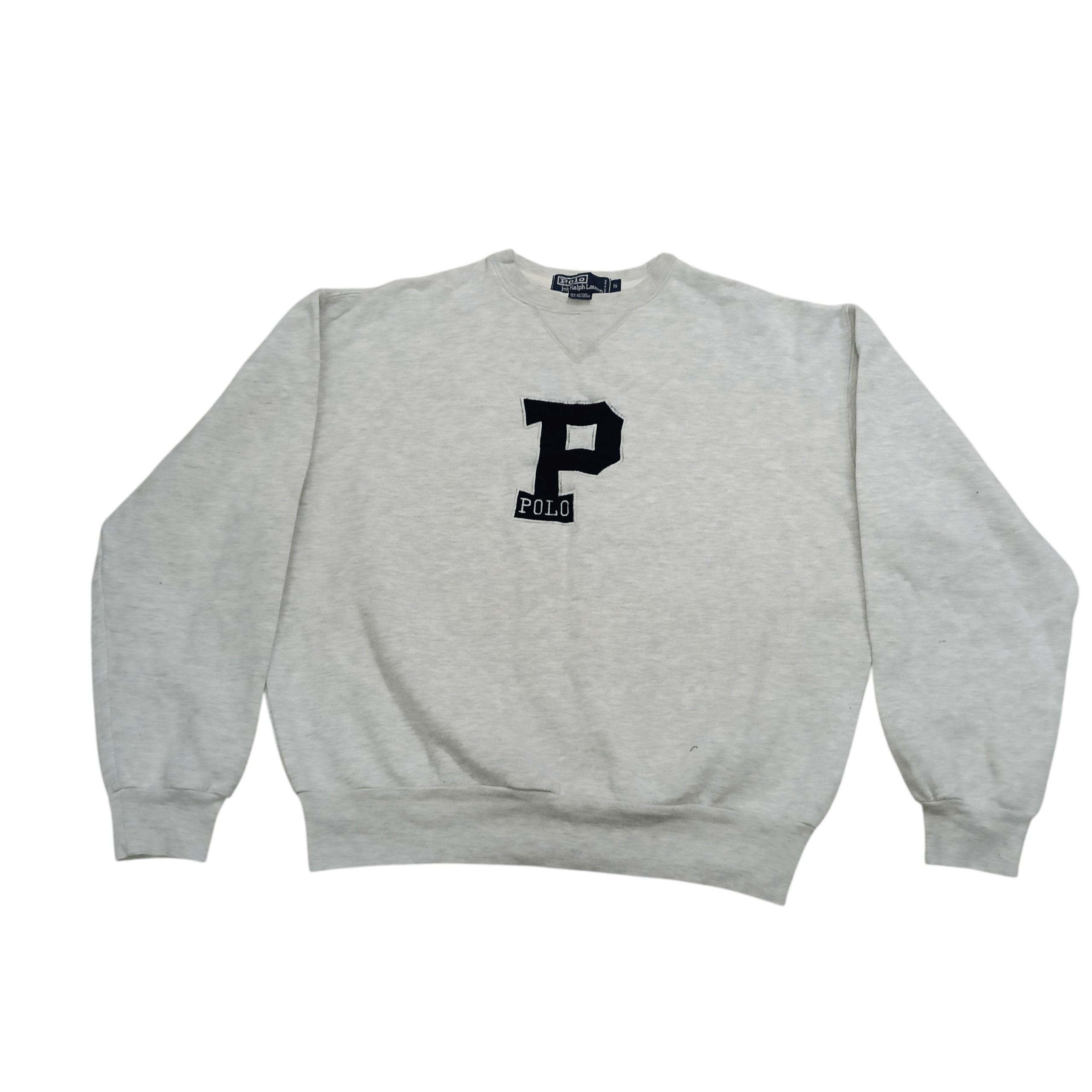 Polo Ralph Lauren Vintage 90s Polo Ralph Lauren Big Logo Sweatshirt Size US L / EU 52-54 / 3 - 1 Thumbnail