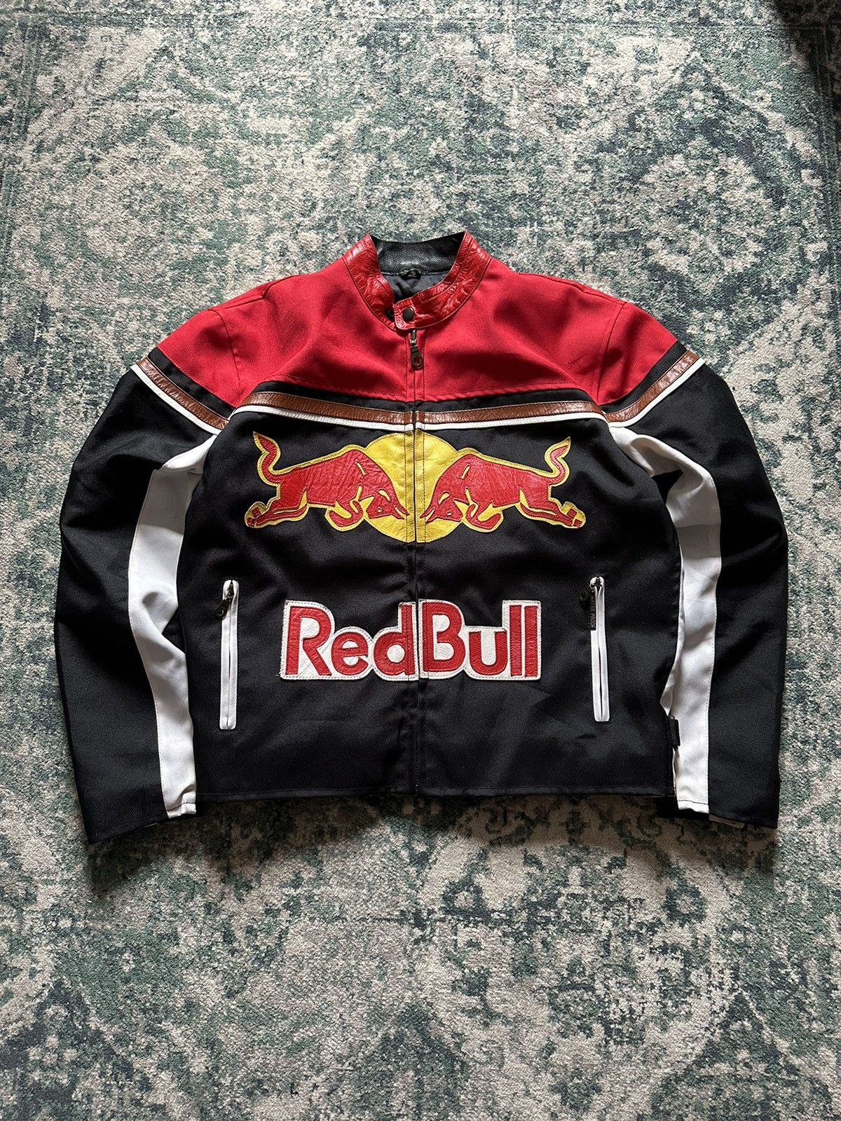 Other VINTAGE RED BULL RACING Y2K MOTO JACKET RARE M Size US M / EU 48-50 / 2 - 1 Thumbnail