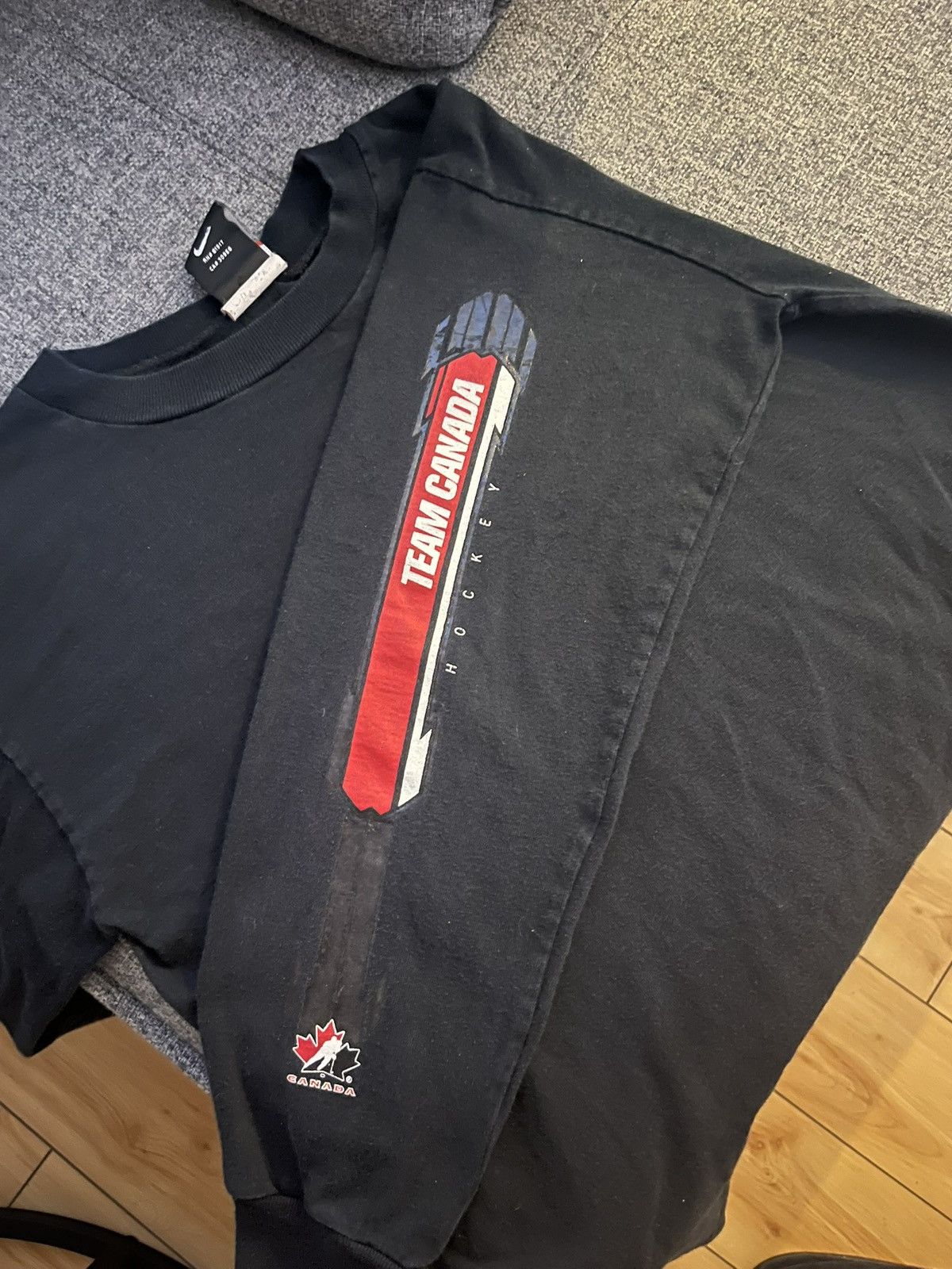 Nike Vintage Nike x Team Canada Long sleeve T Size US M / EU 48-50 / 2 - 5 Thumbnail