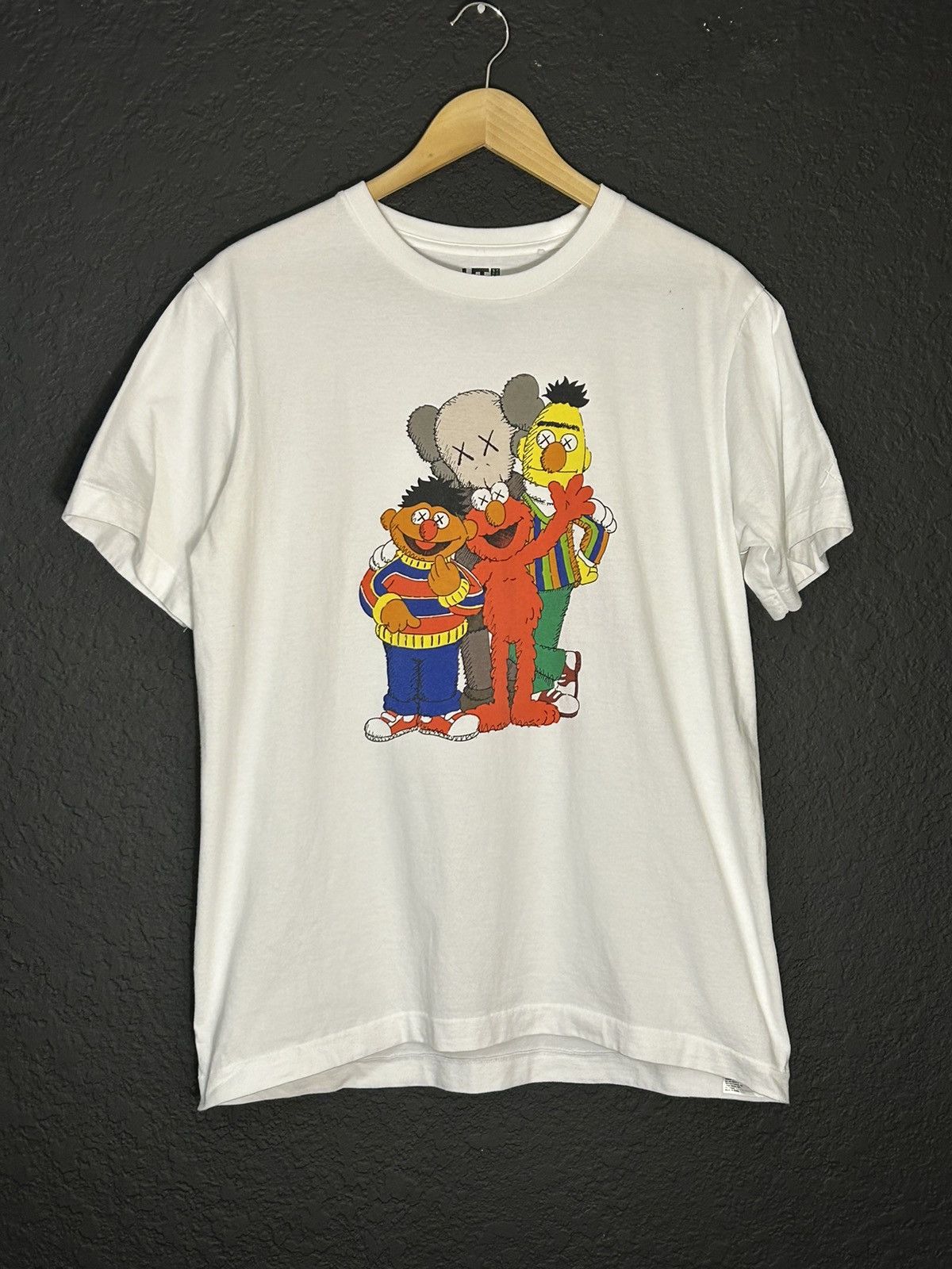 Kaws Sesame Street Characters Tee