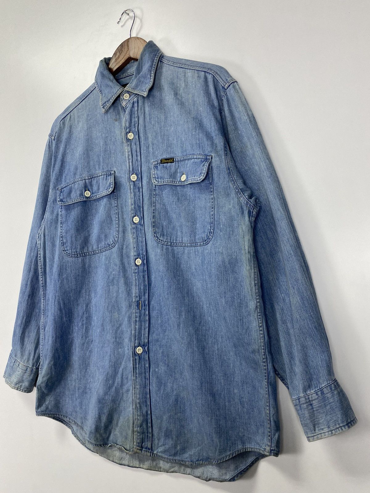 Vintage × Wrangler Vintage Wrangler Denim Jacket Size US M / EU 48-50 / 2 - 4 Thumbnail