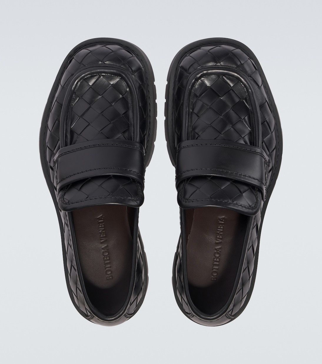 Bottega Veneta Bottega Veneta Haddock Intrecciato leather loafers Size US 10 / EU 43 - 3 Thumbnail