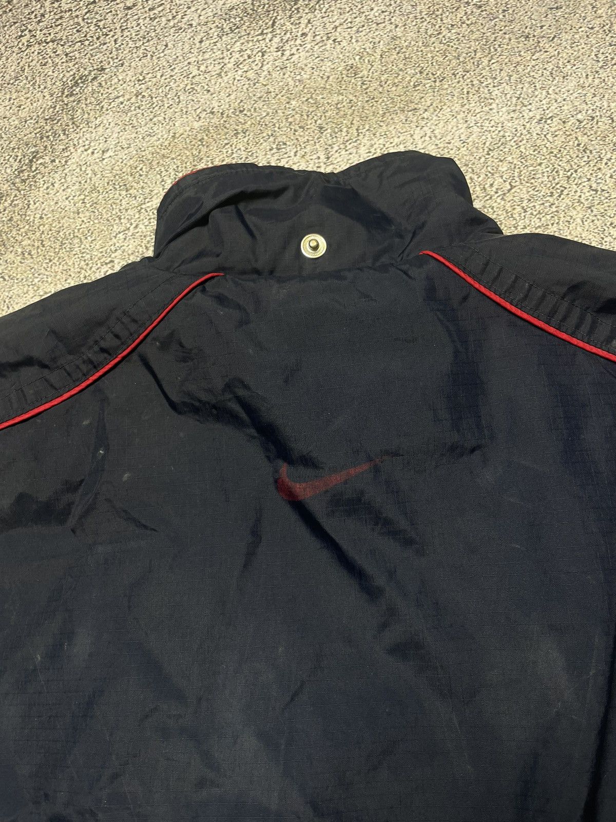 Nike Nike puffer Jacket y2k 00s with hood Size US XL / EU 56 / 4 - 4 Thumbnail