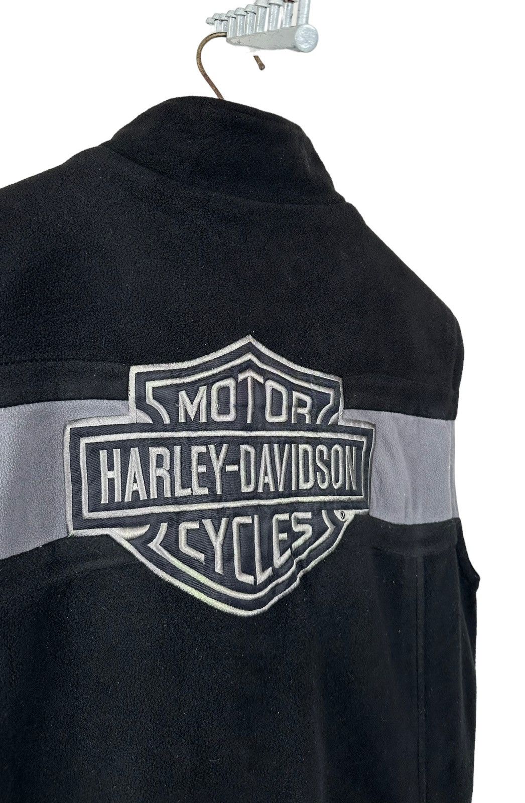 Harley Davidson × Warren Lotas Harley Davidson Fleece Sleeveless Size US L / EU 52-54 / 3 - 8 Thumbnail