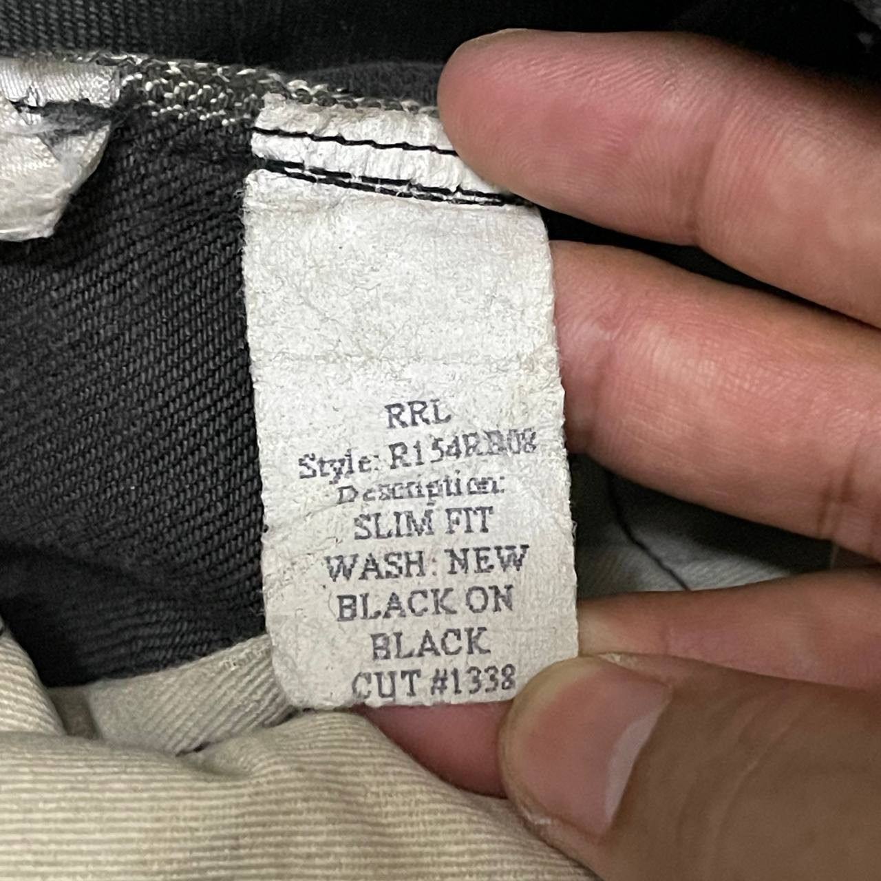 RRL Ralph Lauren Double RL RRL Ralph Lauren Slim Fit Selvedge Denim Size US 33 - 11 Thumbnail