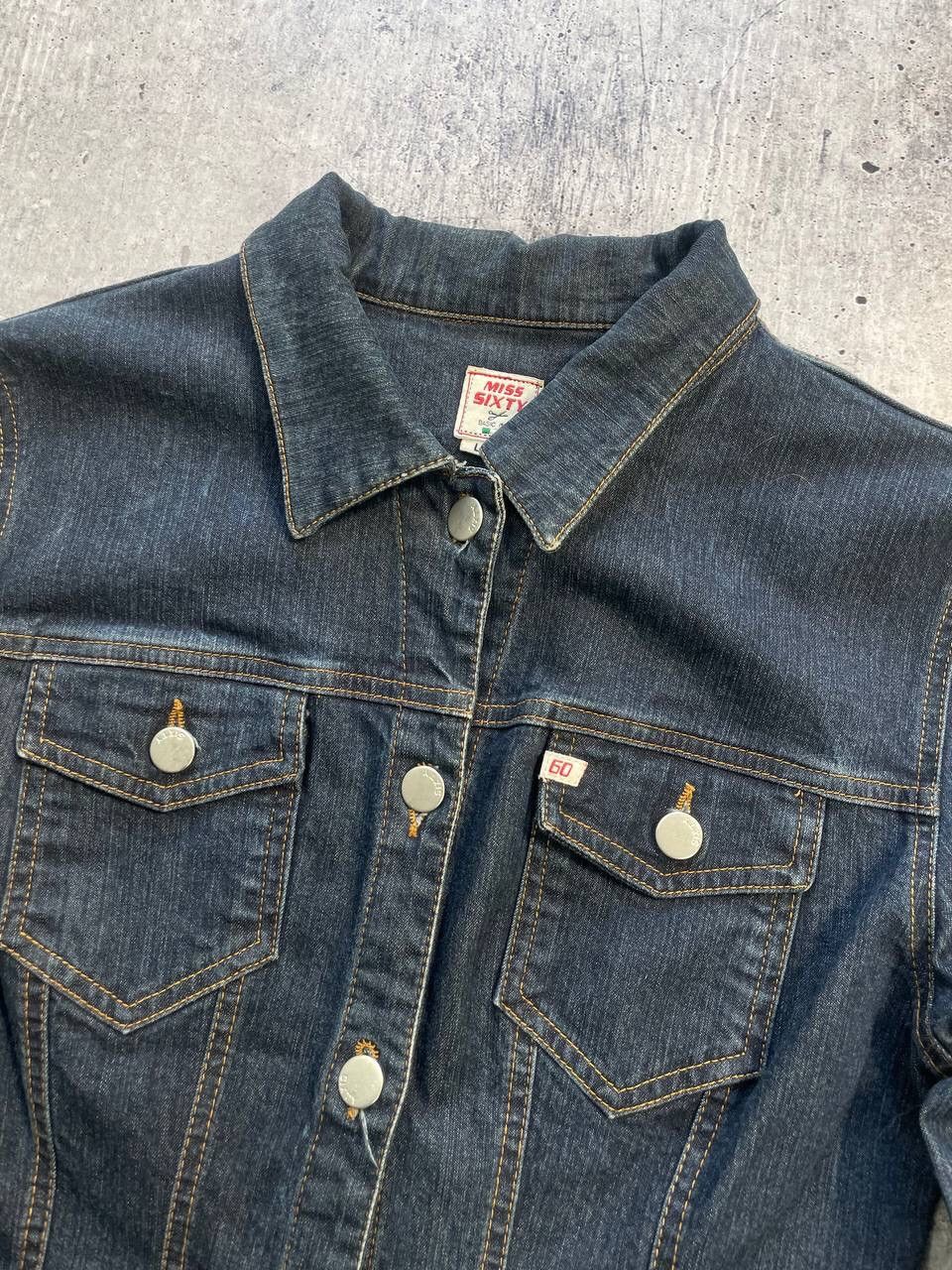 Japanese Brand × Miss Sixty × Vintage Vintage Crazy Miss Sixty Denim Jacket Y2K Size L / US 10 / IT 46 - 4 Thumbnail
