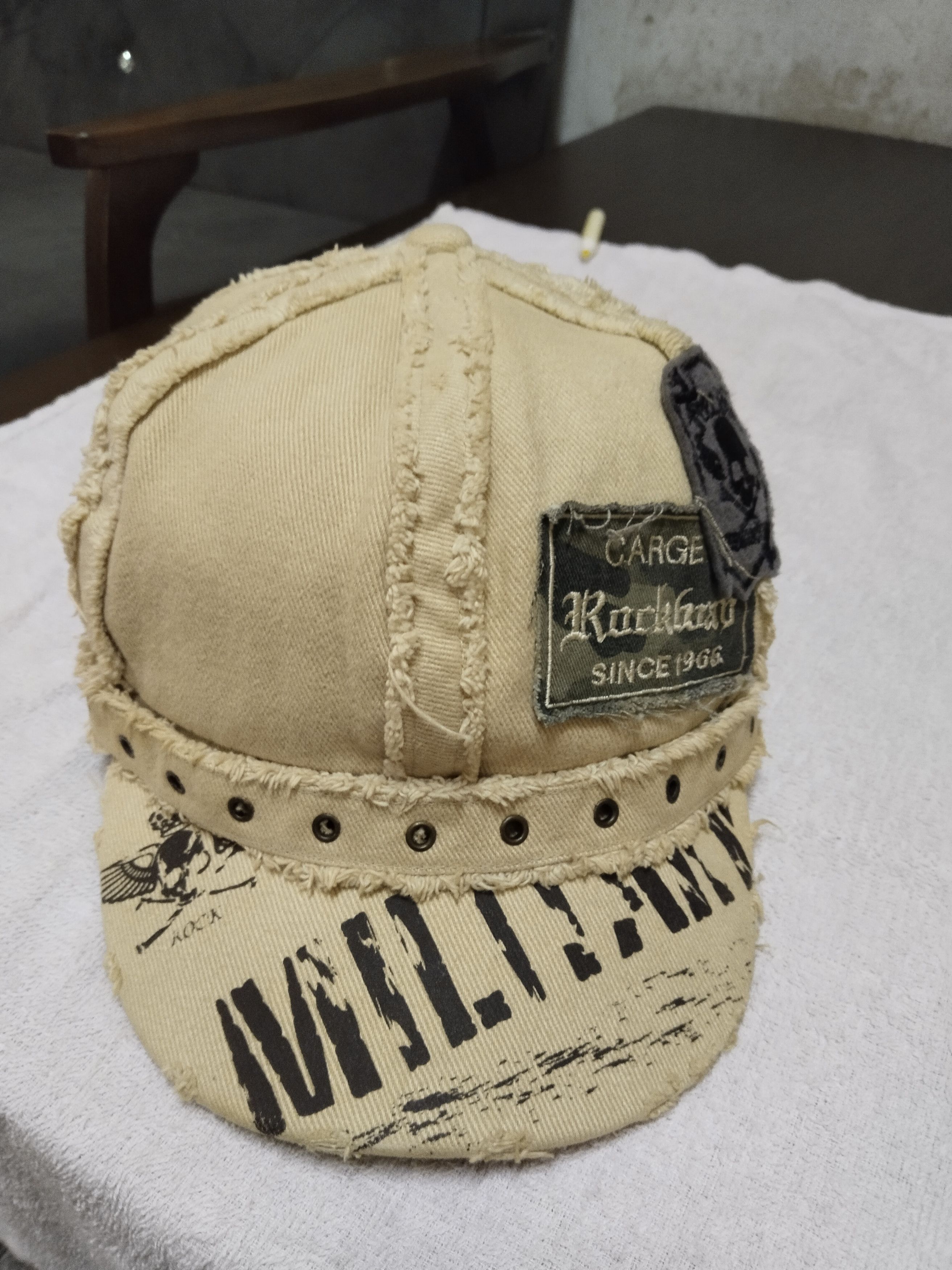 Voodoo Tactical RARE MILITARY CADET DISTRESSED VINTAGE HAT Size ONE SIZE - 1 Thumbnail