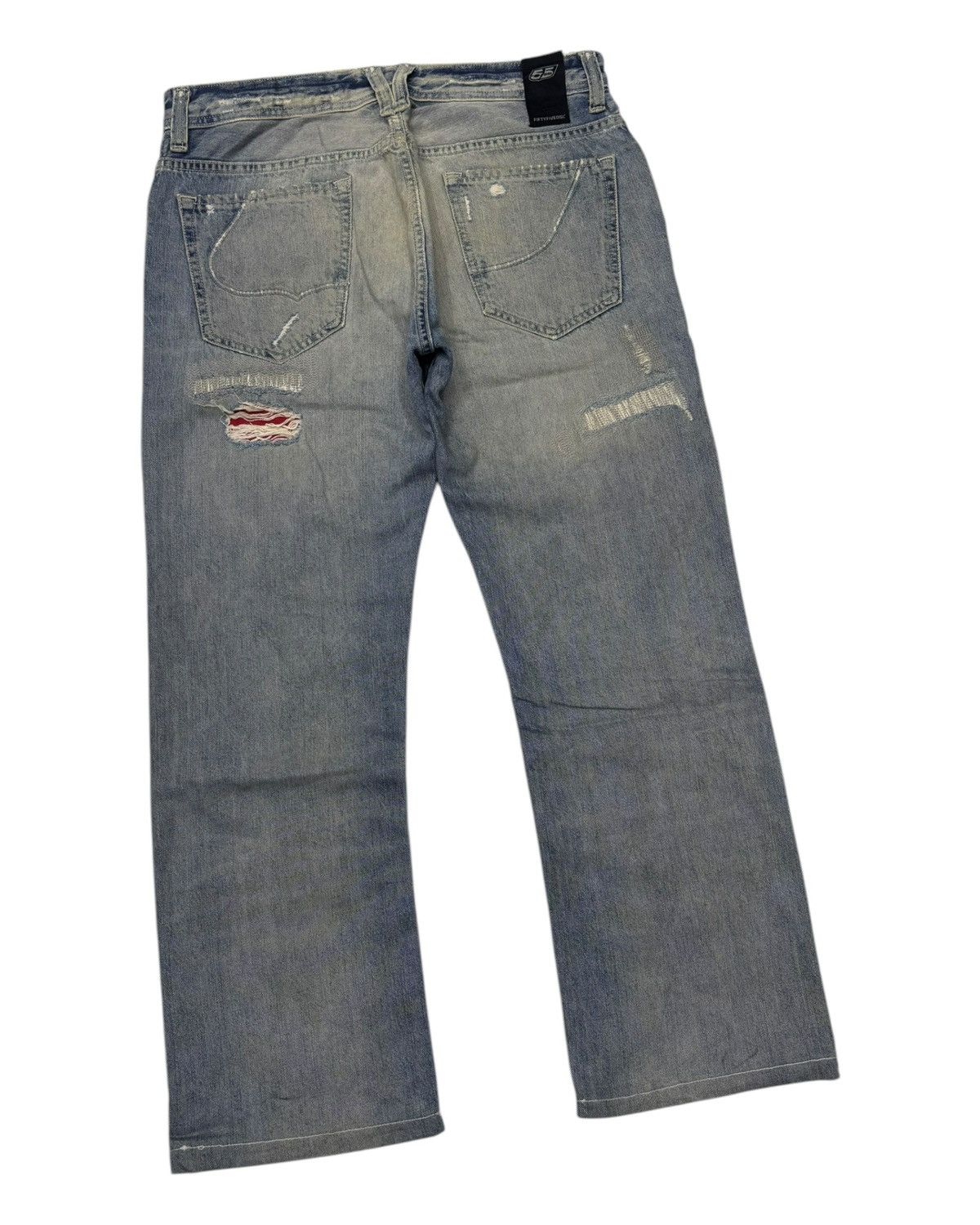 55DSL × Diesel 🔥VINTAGE 55DSL DISTRESSED DENIM JEANS Size US 33 - 6 Thumbnail