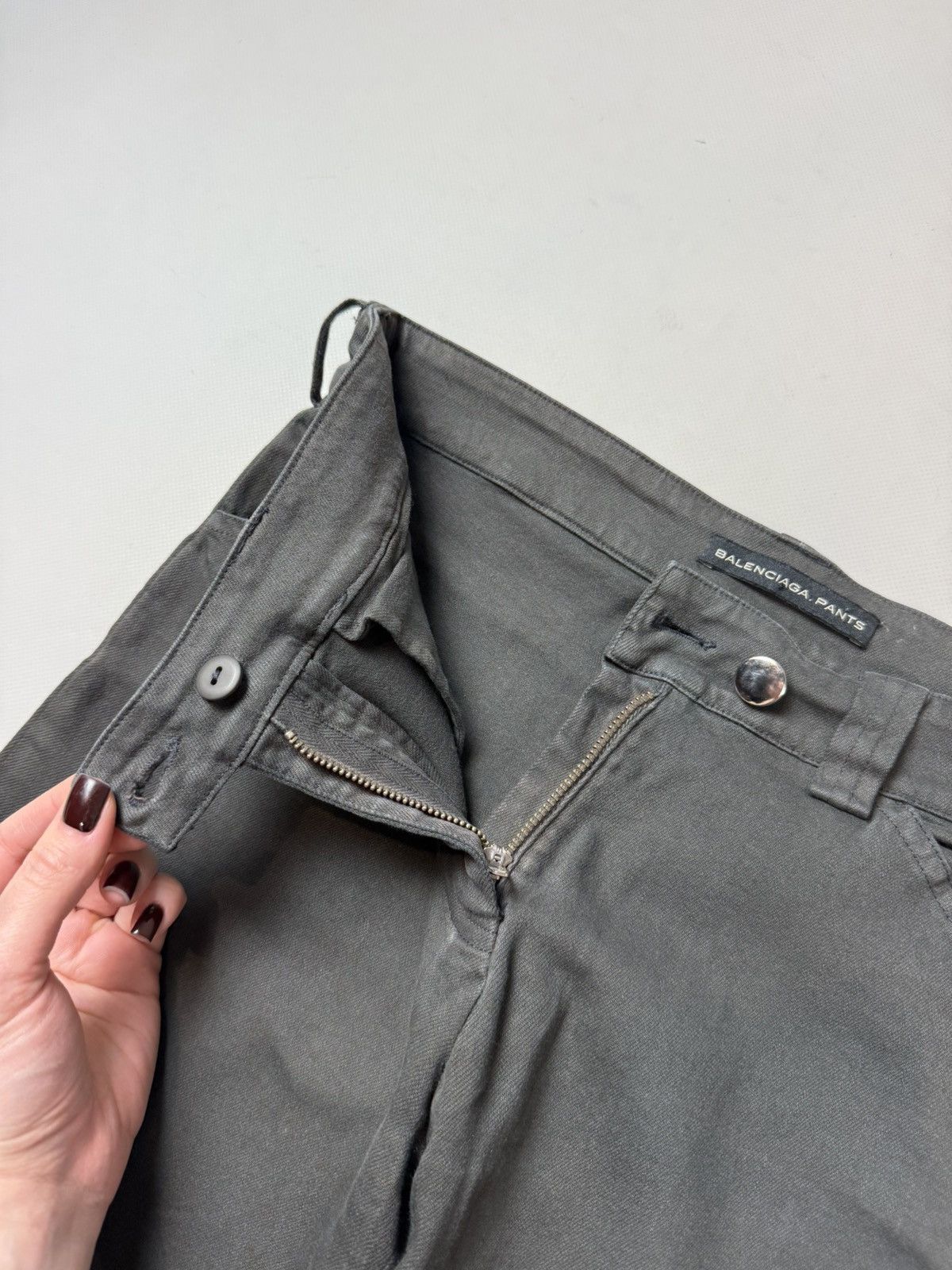 Balenciaga Balenciaga Ladies Low Rise Biker Jeans Pants Size 36 / S Size 25" / US 0 / IT 36 - 13 Thumbnail