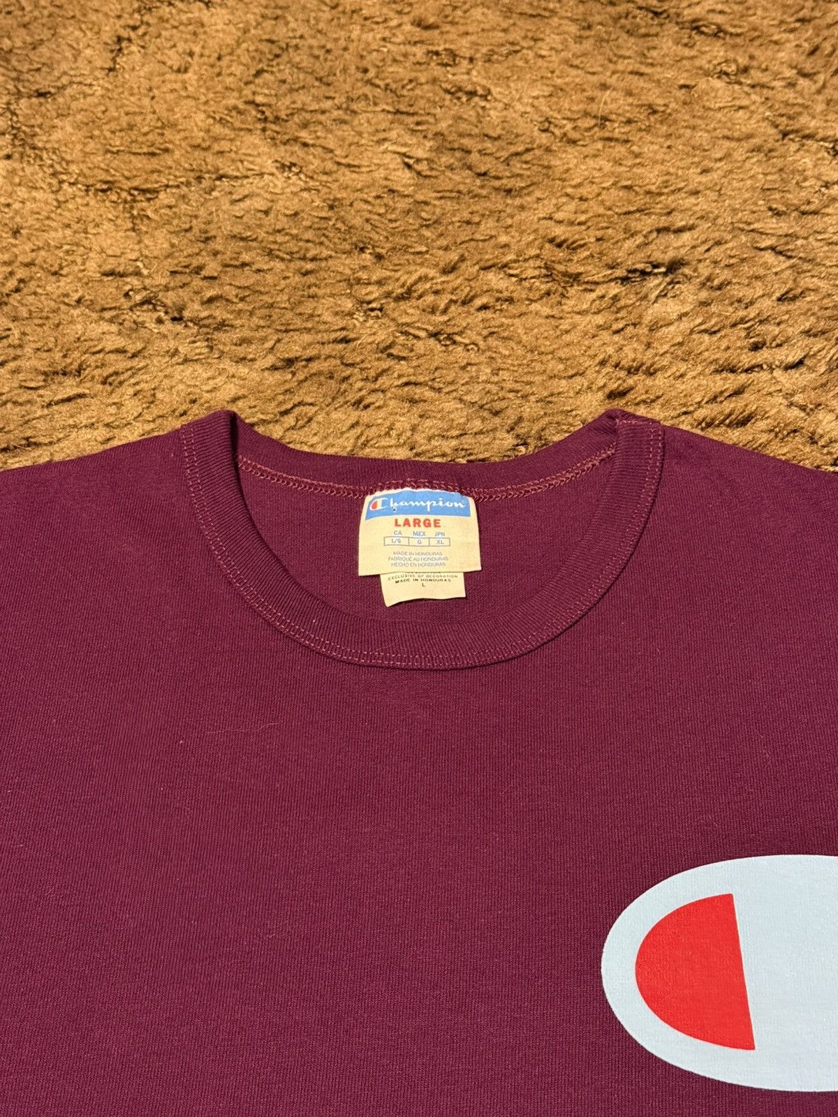 Champion Champion Long Sleeve T-Shirt Purple Large Size US L / EU 52-54 / 3 - 4 Thumbnail